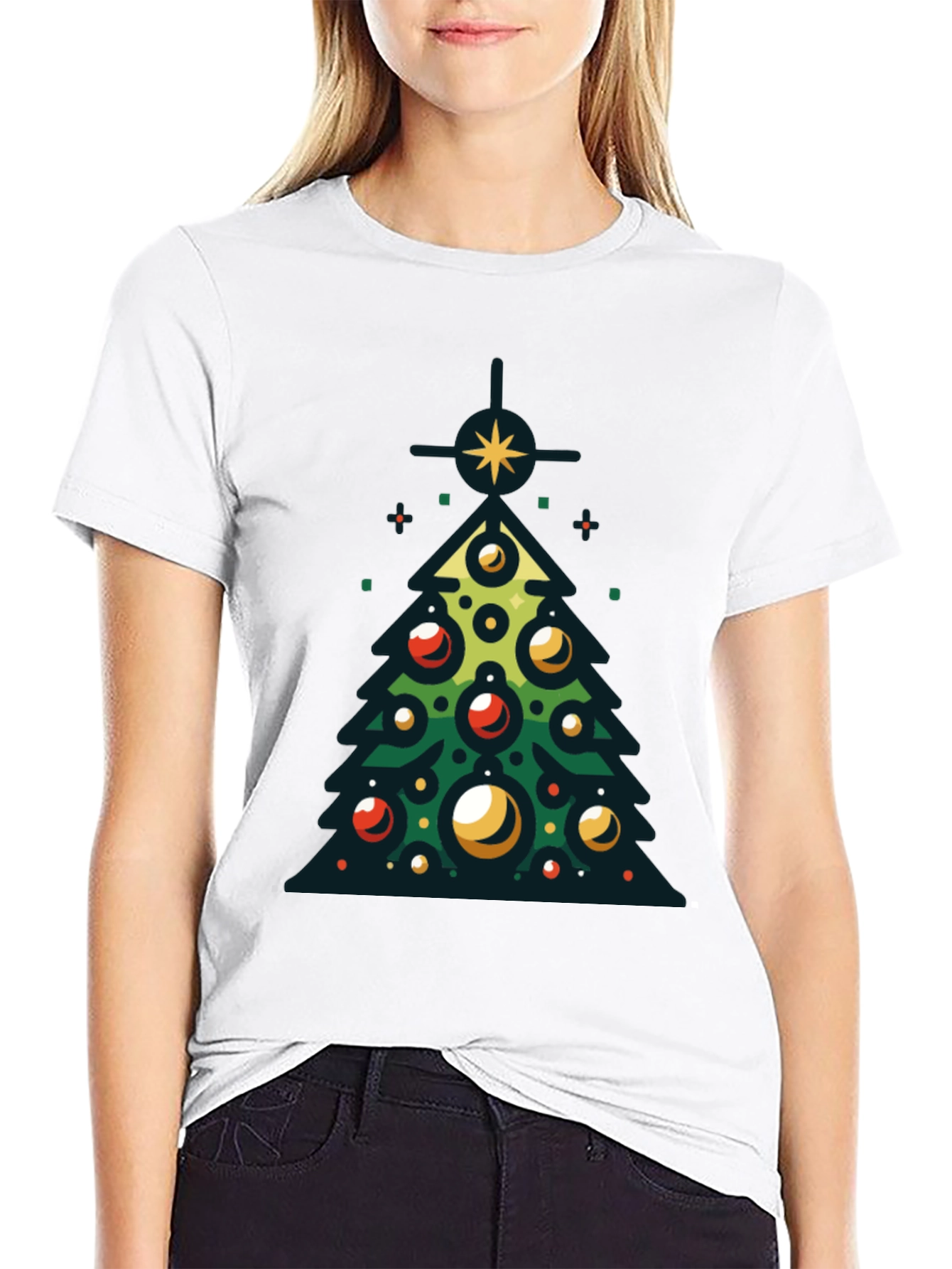 Christmas Tree Graphic Tee