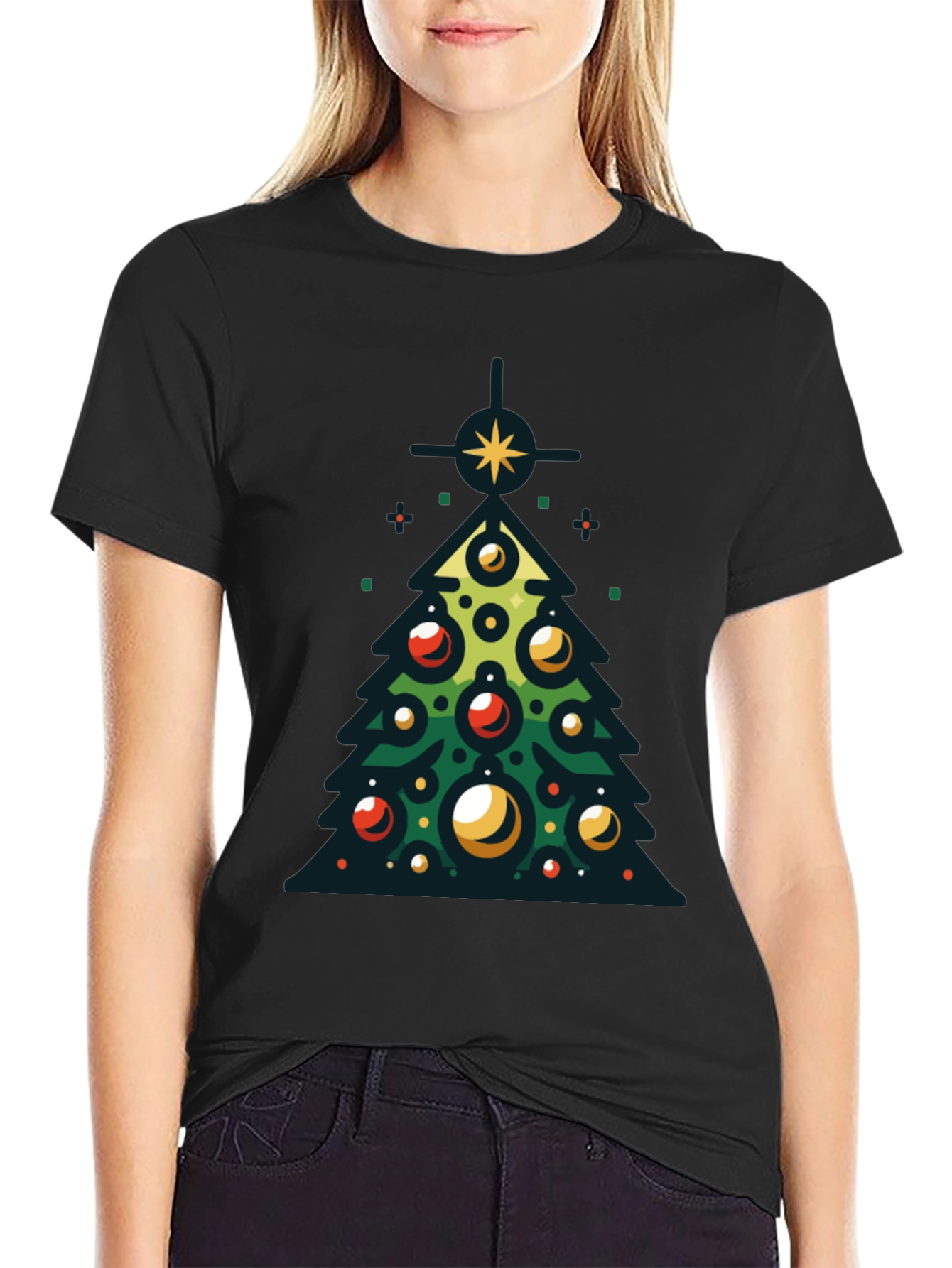 Christmas Tree Graphic Tee