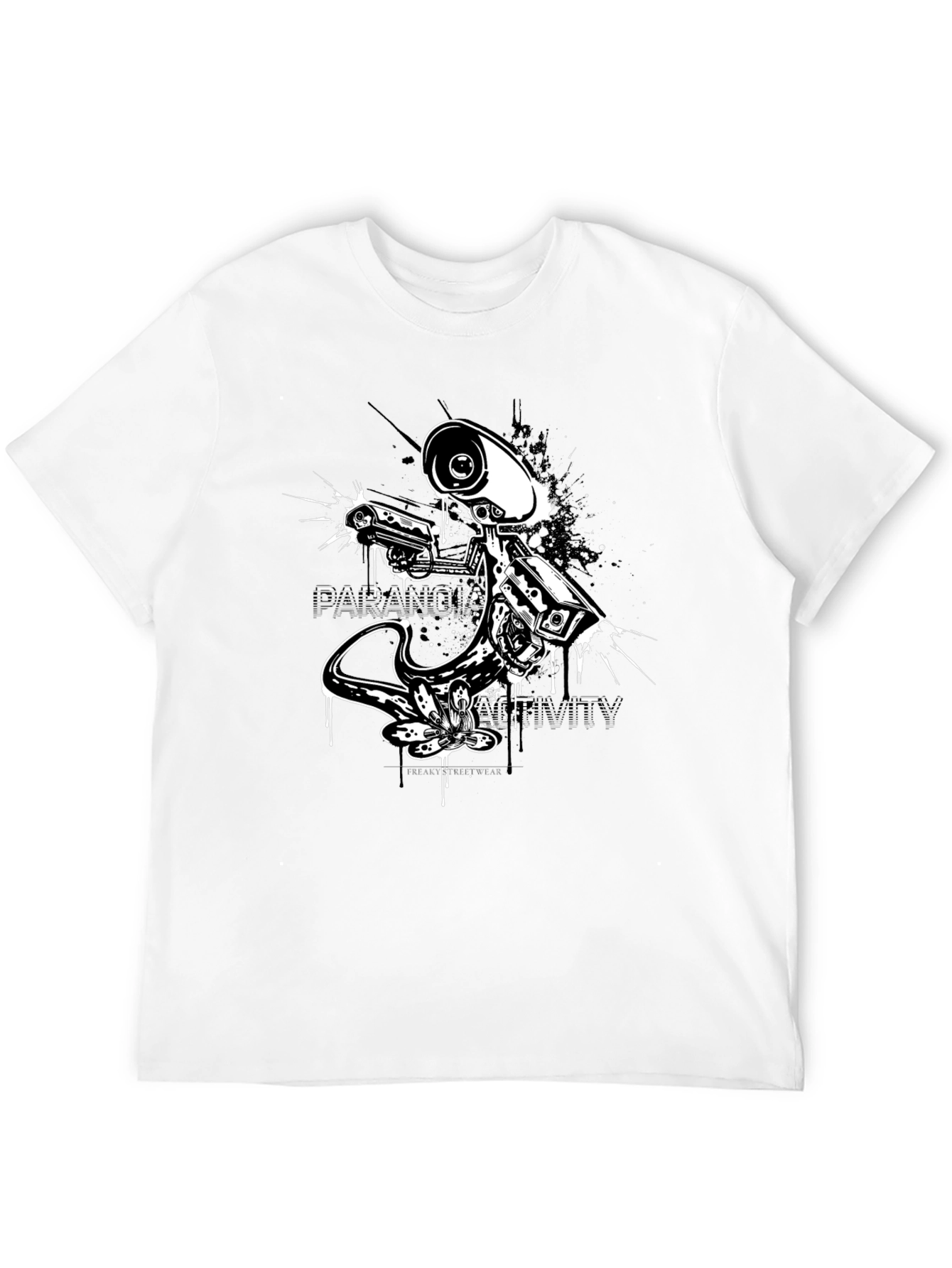 Paranoia Activity Graphic Print T-Shirt