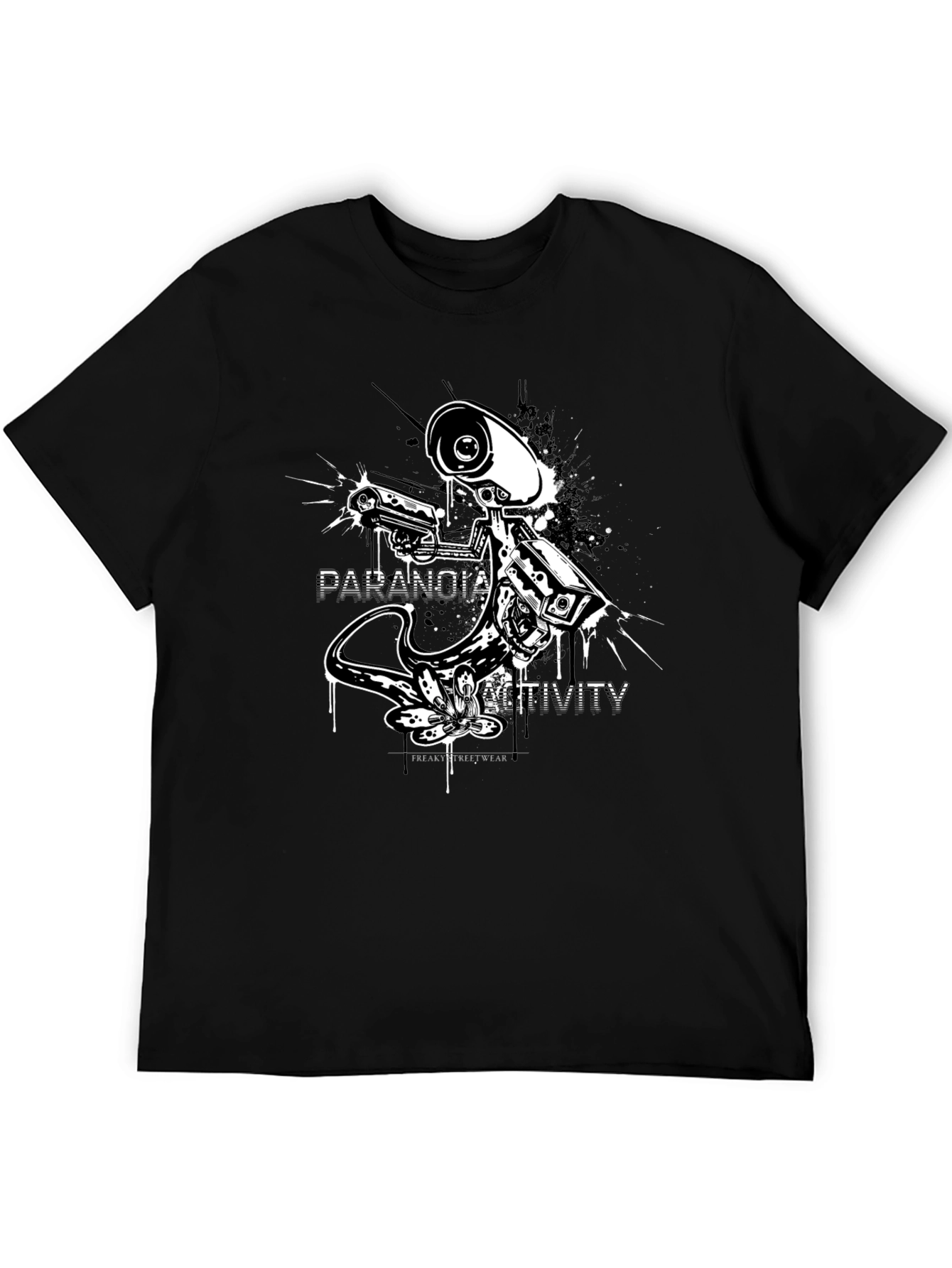 Paranoia Activity Graphic Print T-Shirt