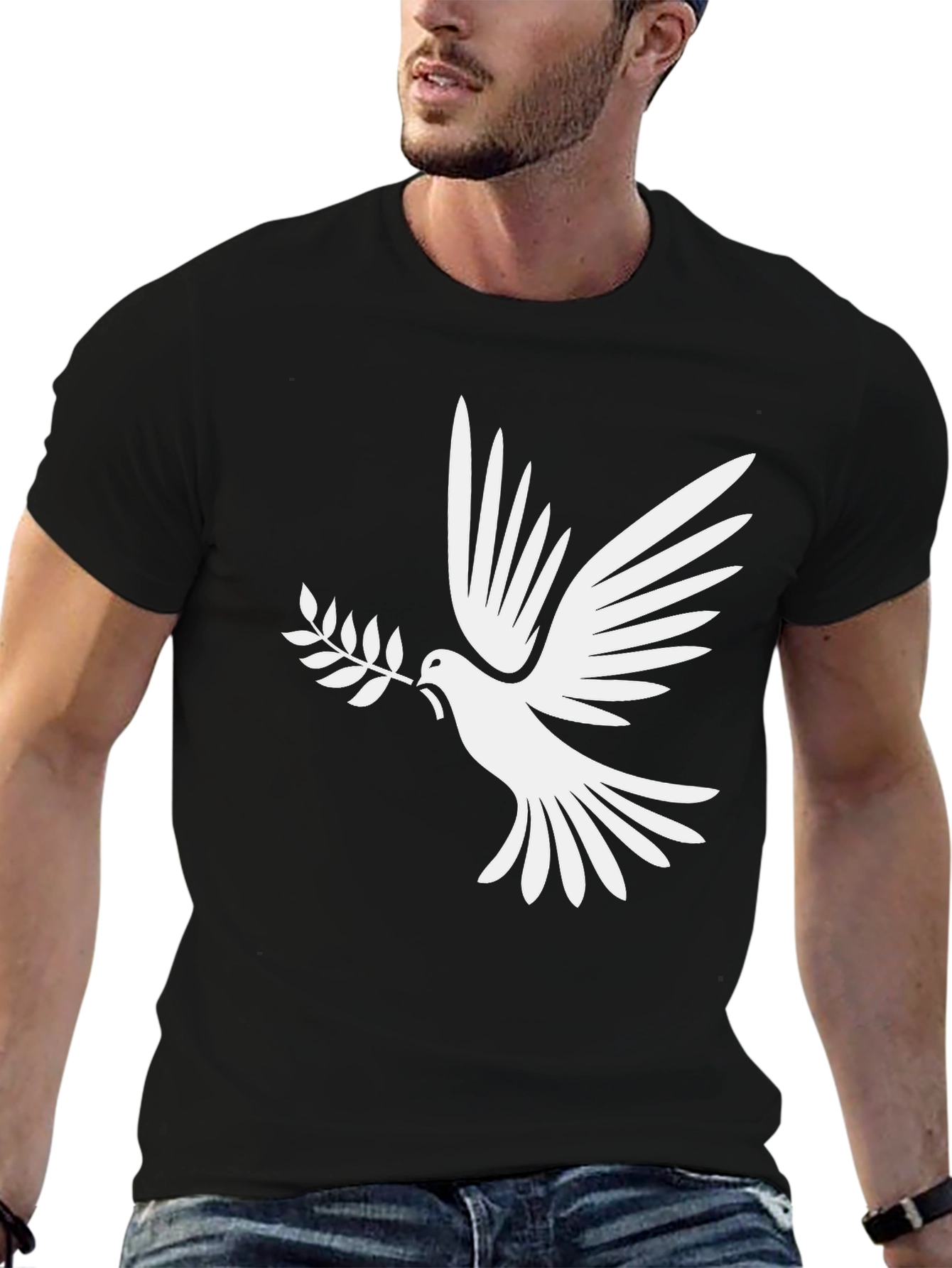 Peace Dove T-Shirt - Symbolic Graphic Tee