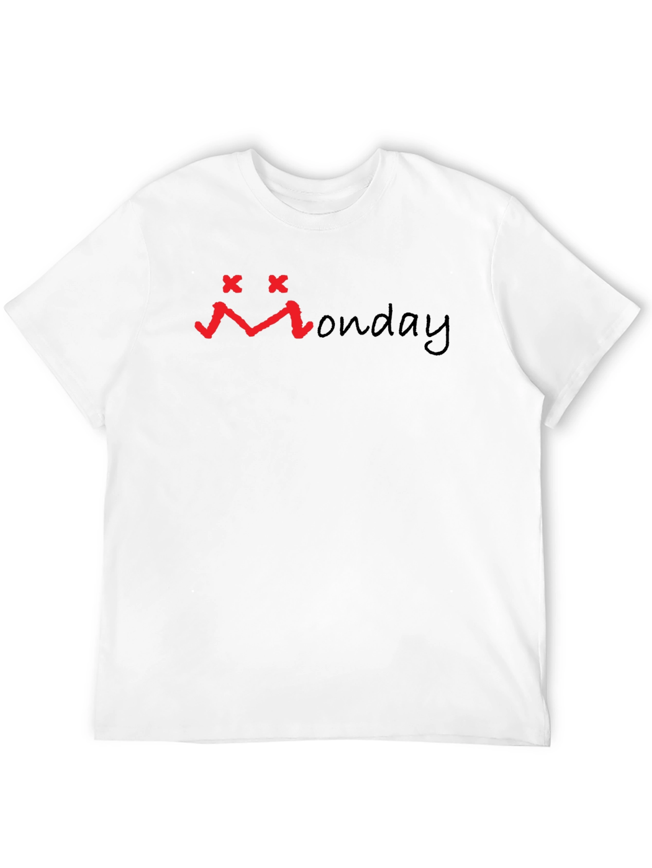 Monday Mood Black T-Shirt