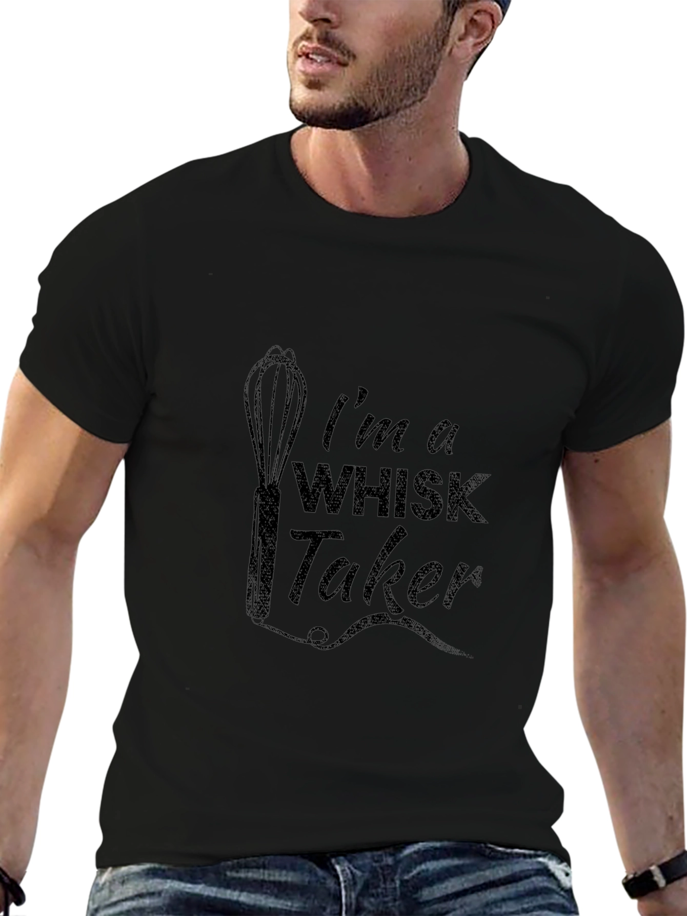 Im a Whisk Taker Funny Cooking Graphic T-Shirt