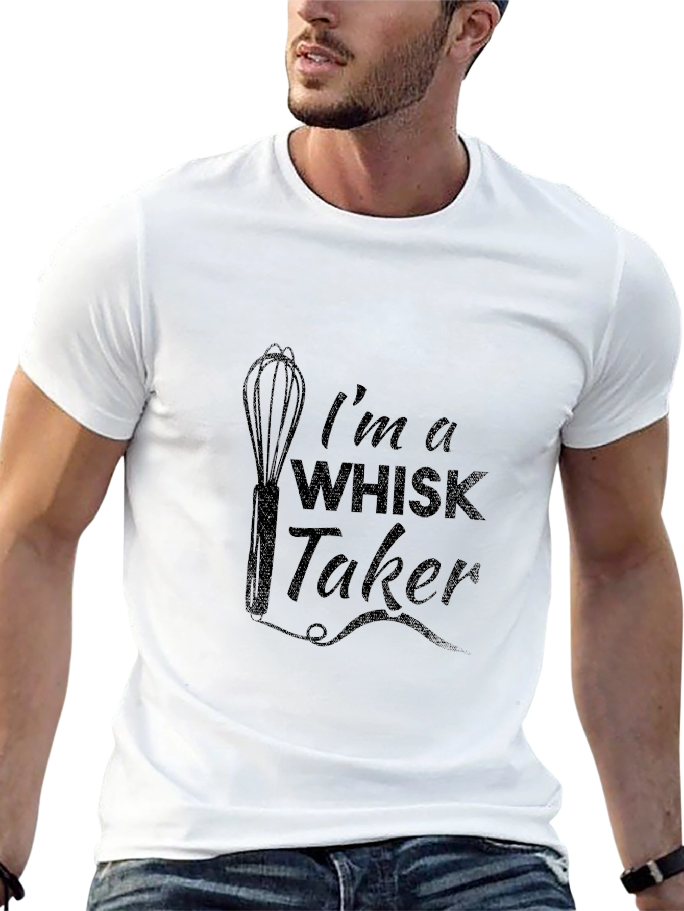 Im a Whisk Taker Funny Cooking Graphic T-Shirt