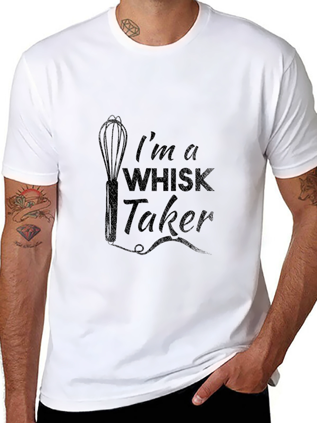 Im a Whisk Taker Funny Cooking Graphic T-Shirt