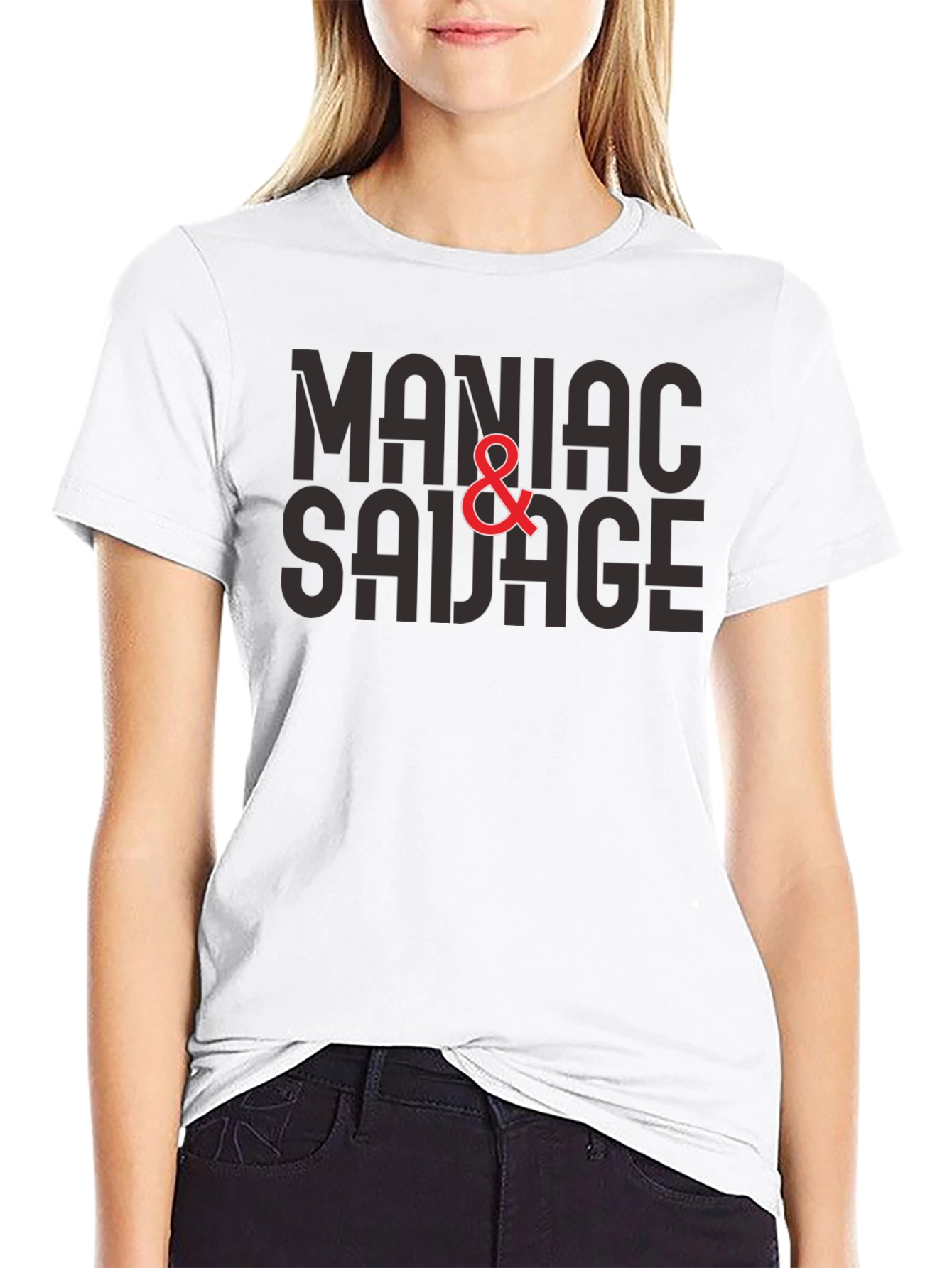 Maniac & Savage Graphic Print T-Shirt
