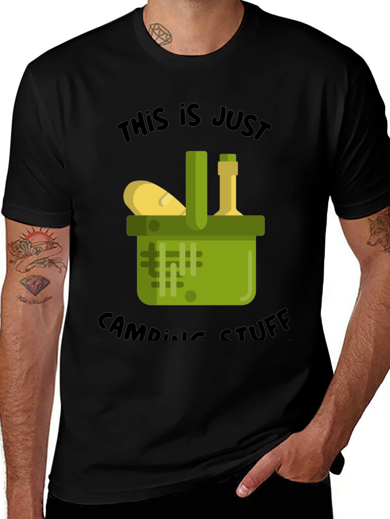 Camping Stuff T-Shirt - Great Outdoors Adventure
