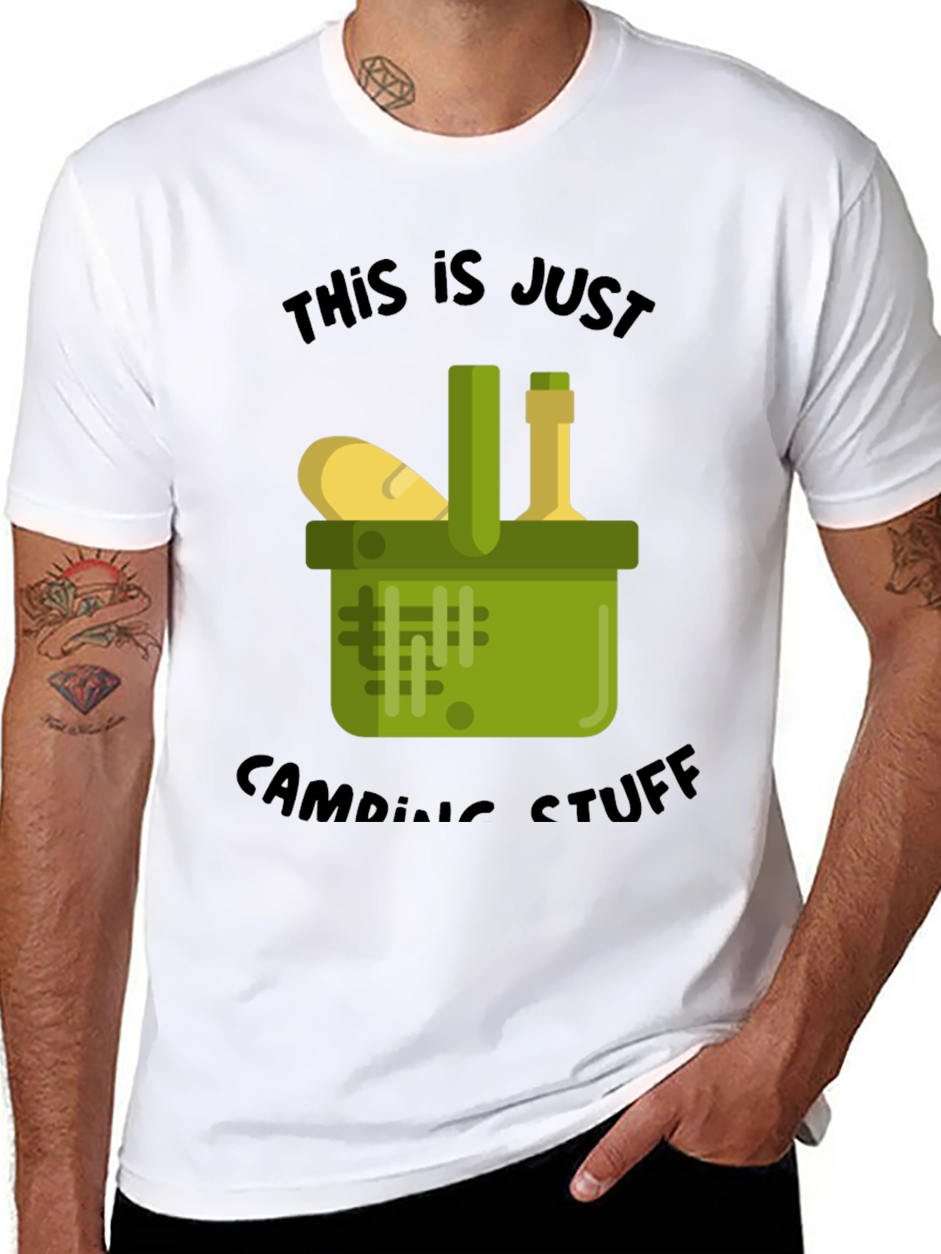 Camping Stuff T-Shirt - Great Outdoors Adventure