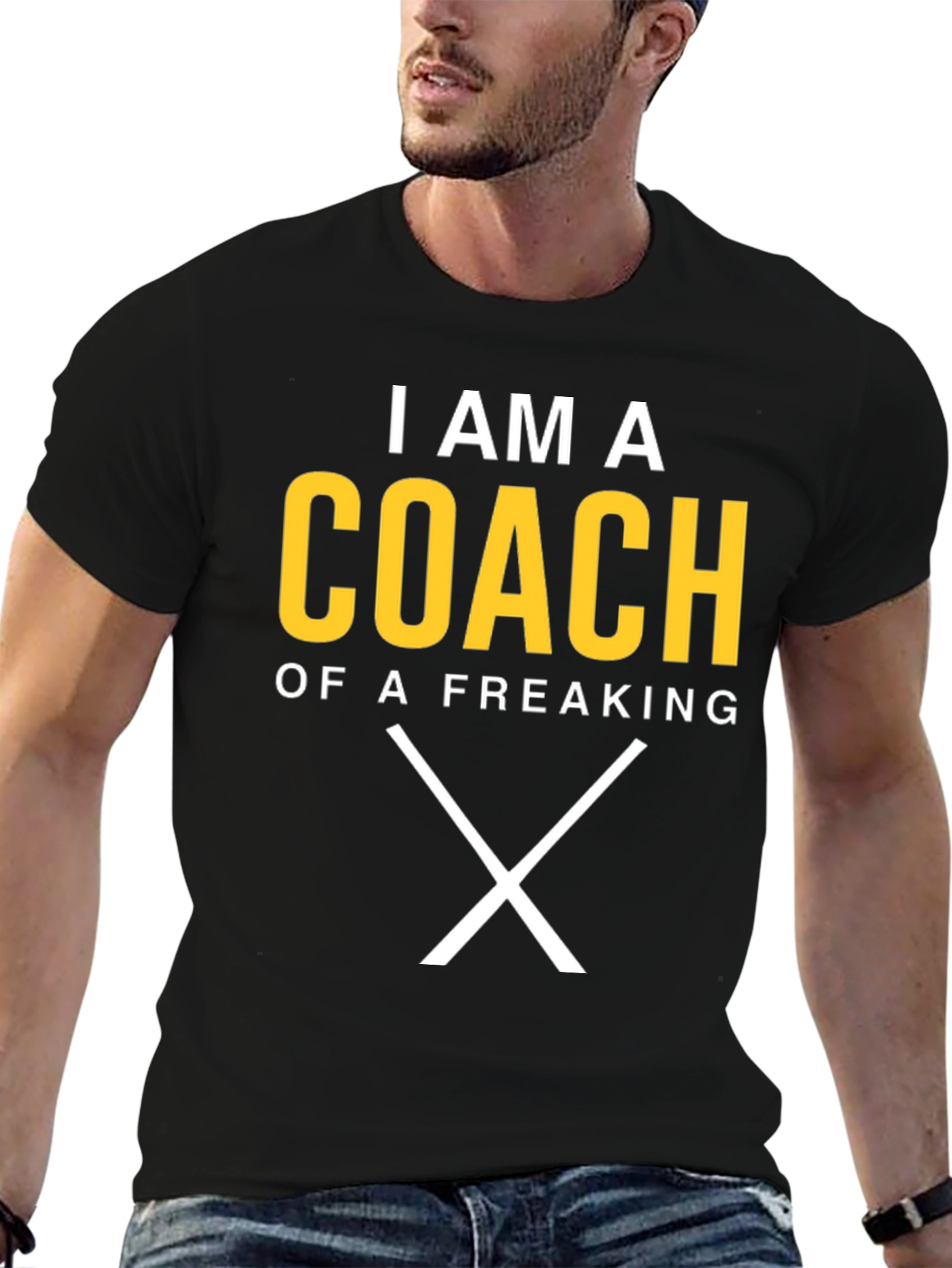 I am a Coach T-Shirt Hockey Design
