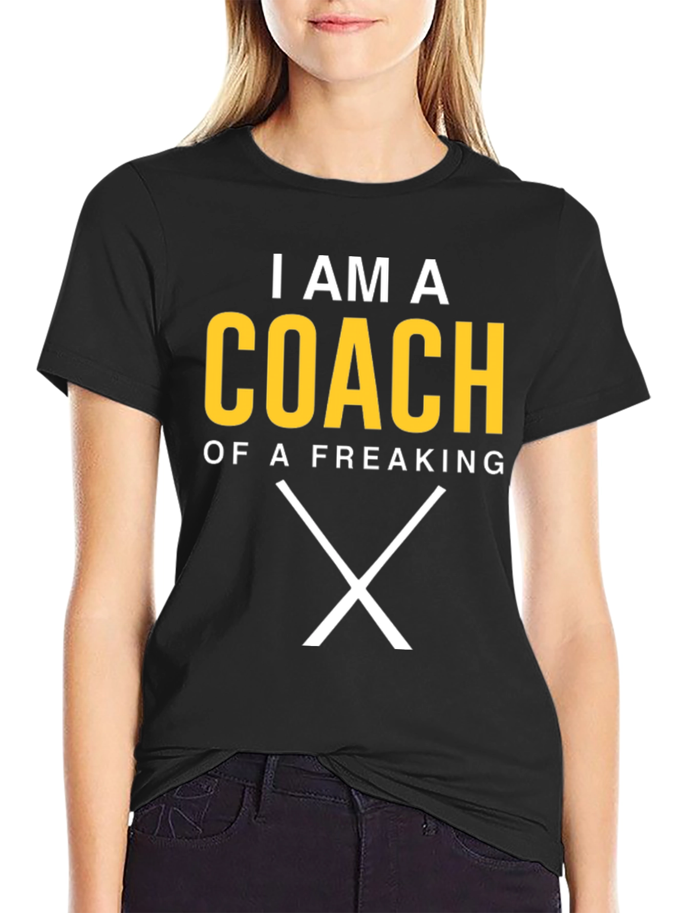 I am a Coach T-Shirt Hockey Design