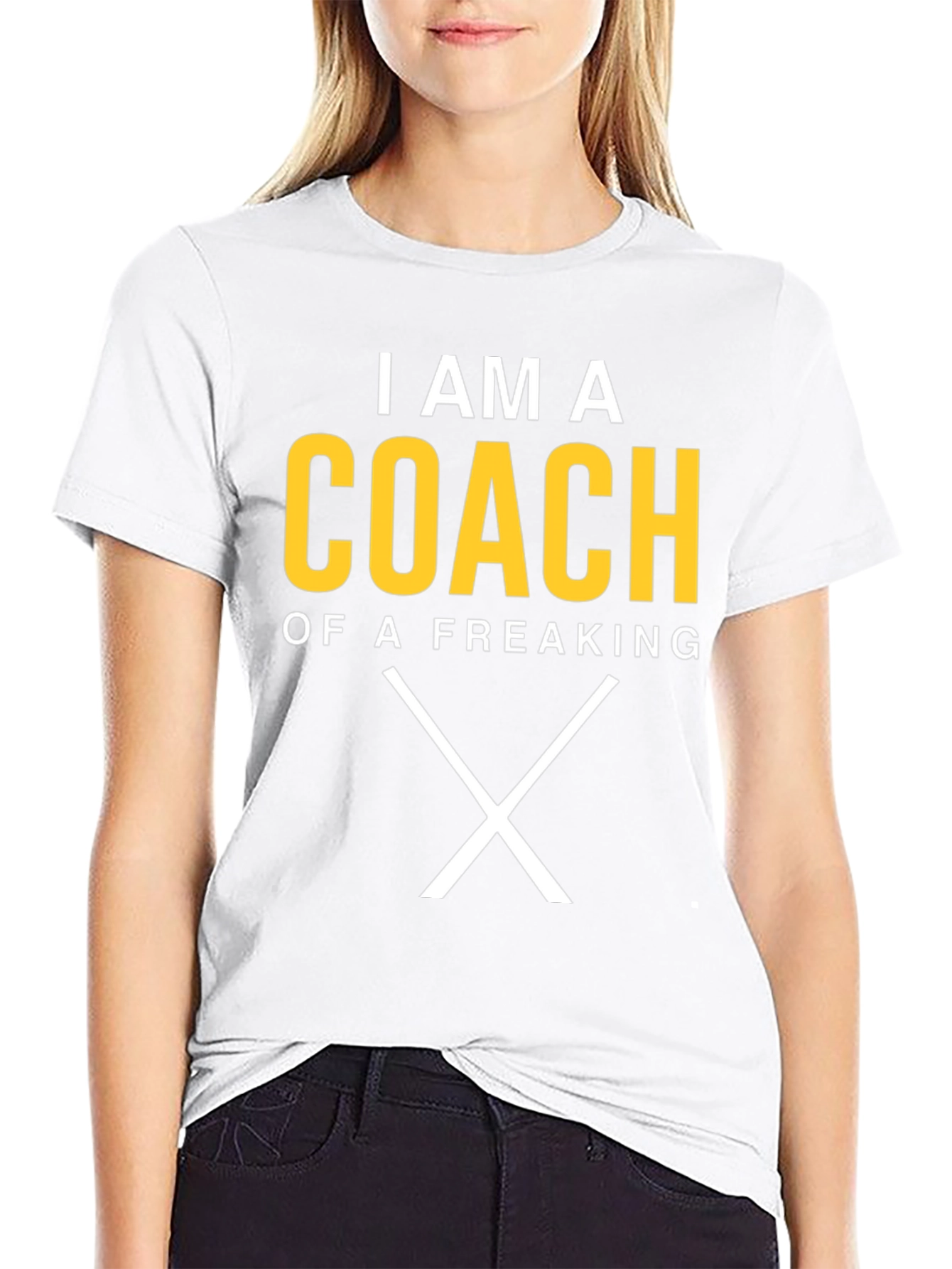 I am a Coach T-Shirt Hockey Design