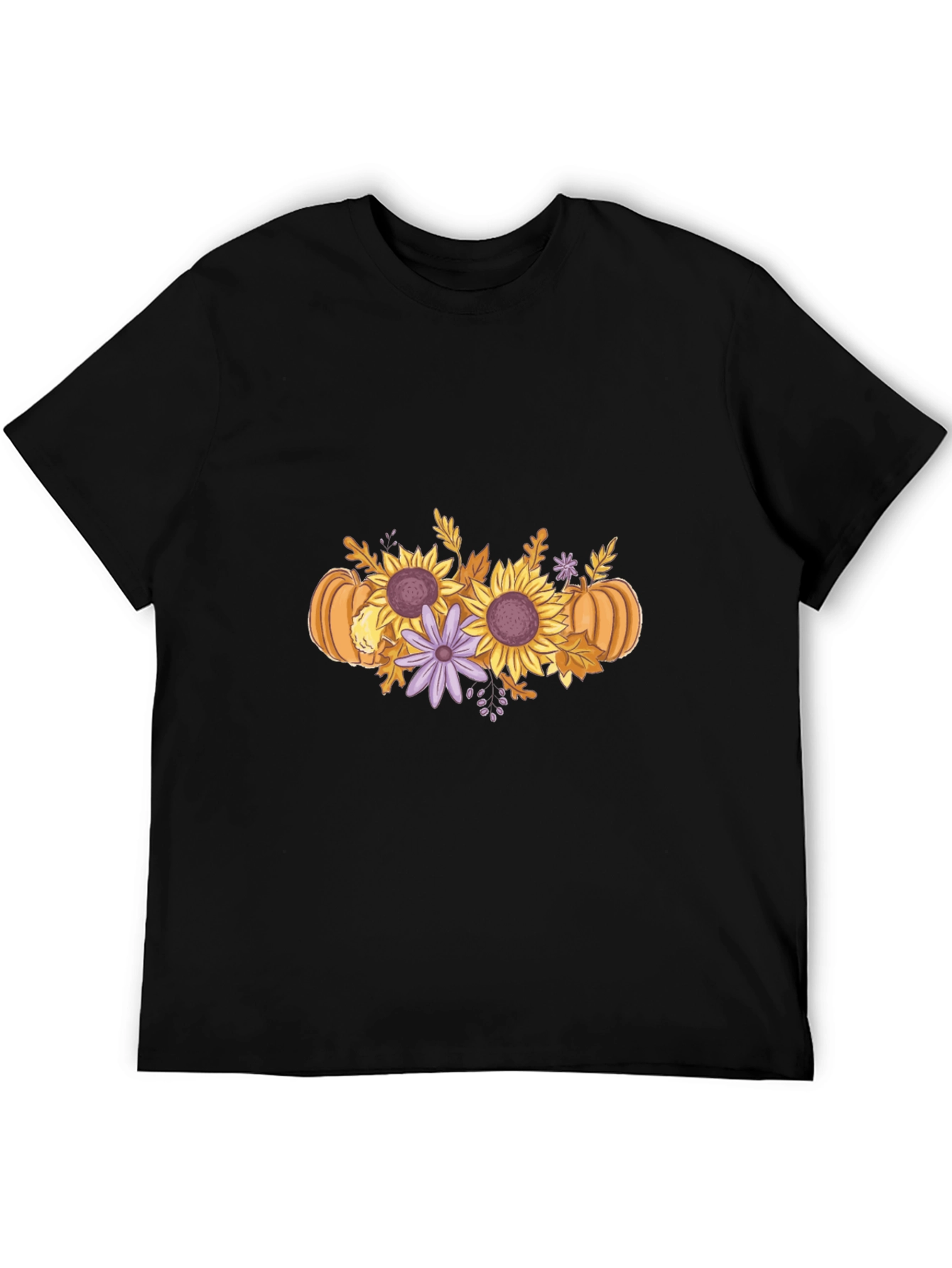 Floral Pumpkin Graphic Tee