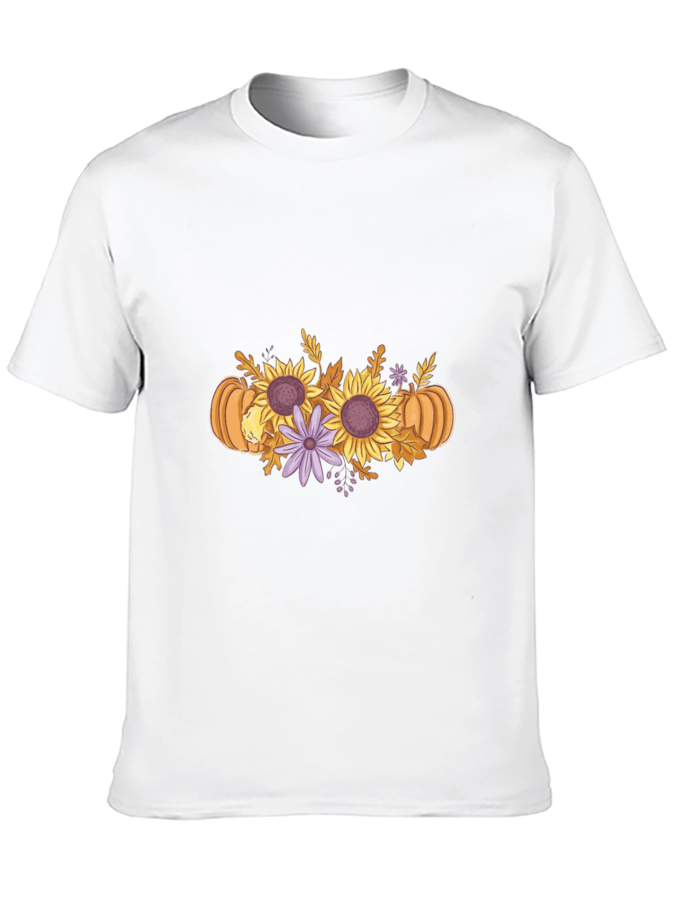 Floral Pumpkin Graphic Tee