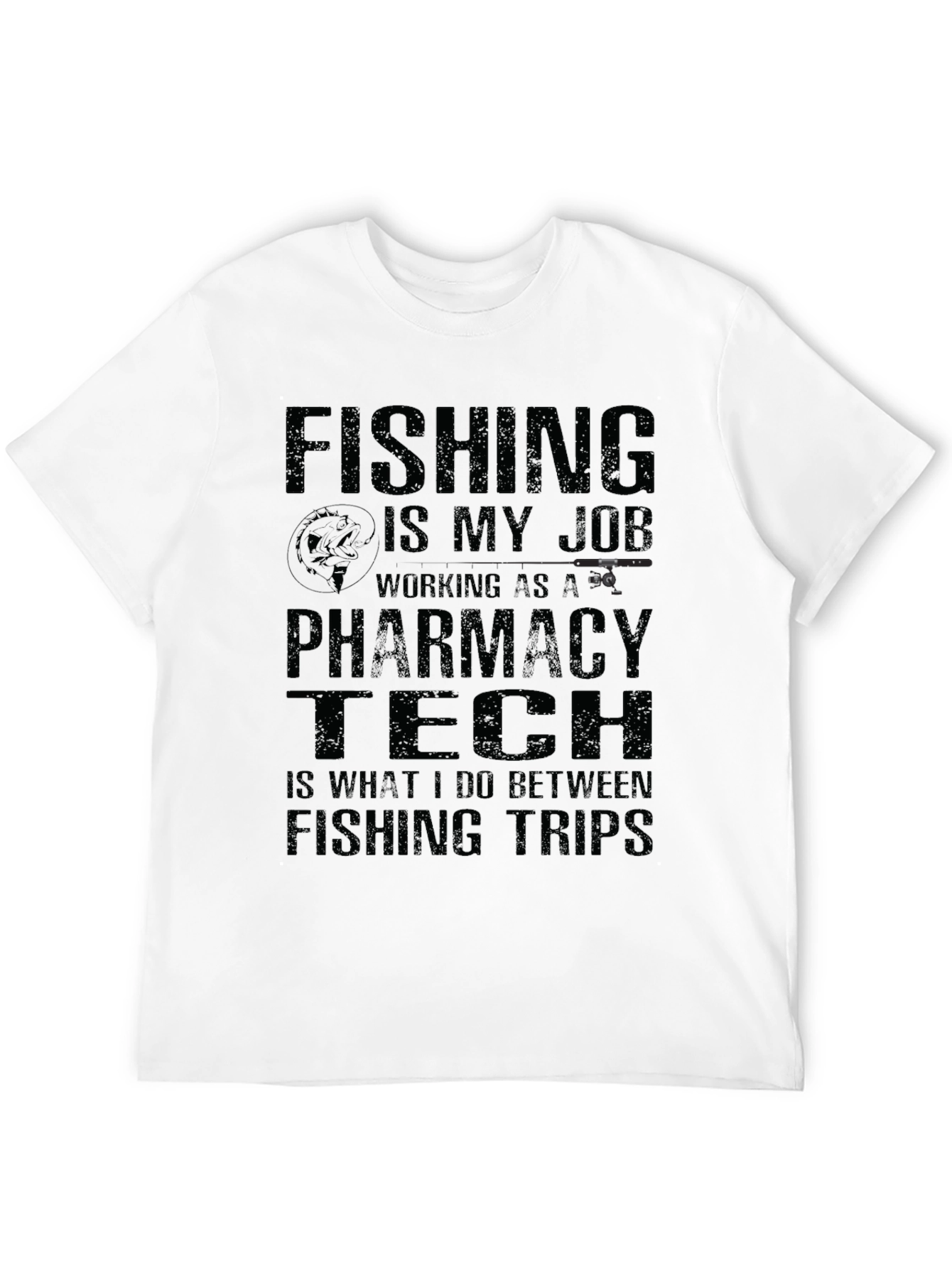 Fishing Pharmacy Tech T-Shirt