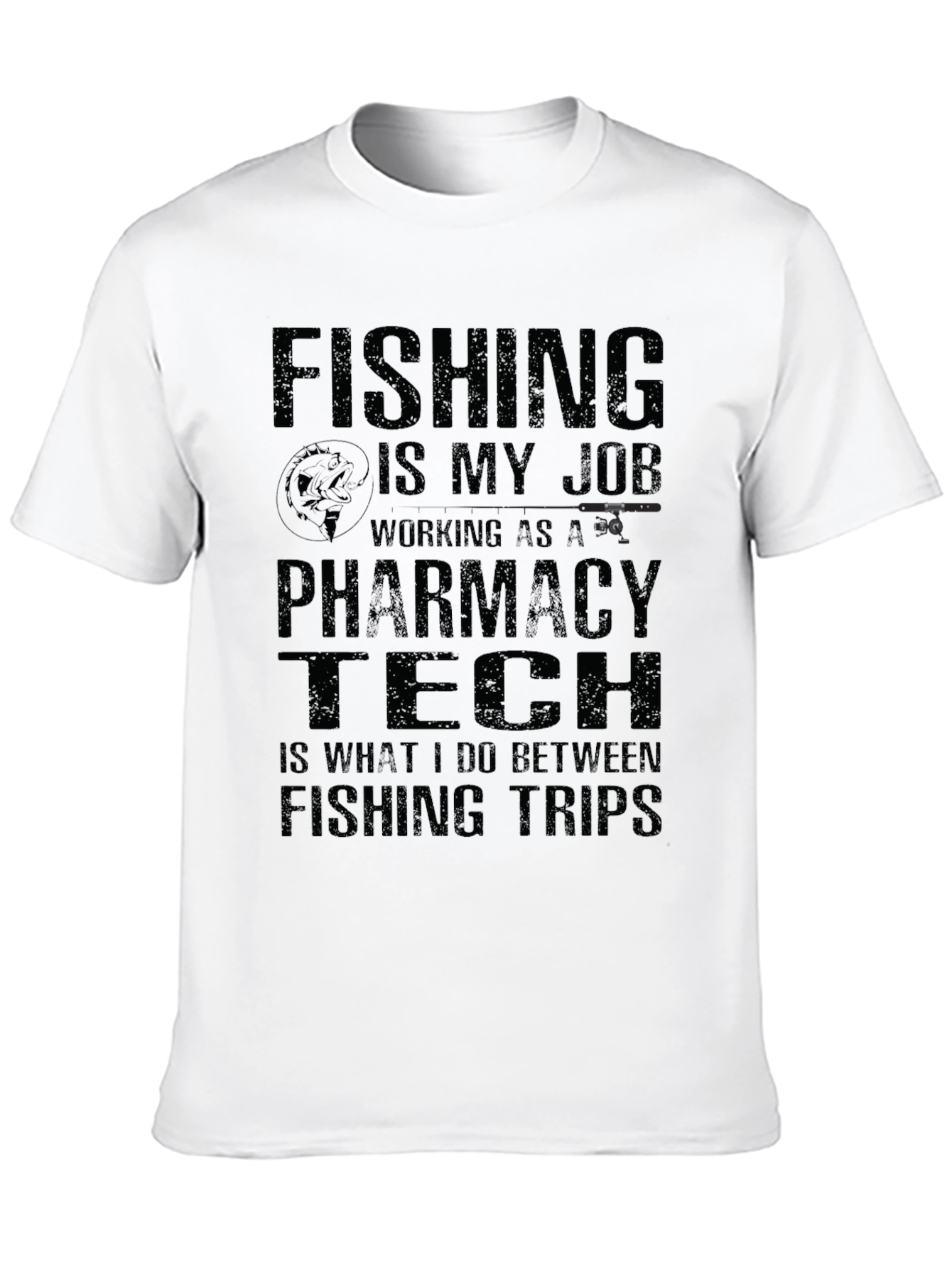 Fishing Pharmacy Tech T-Shirt