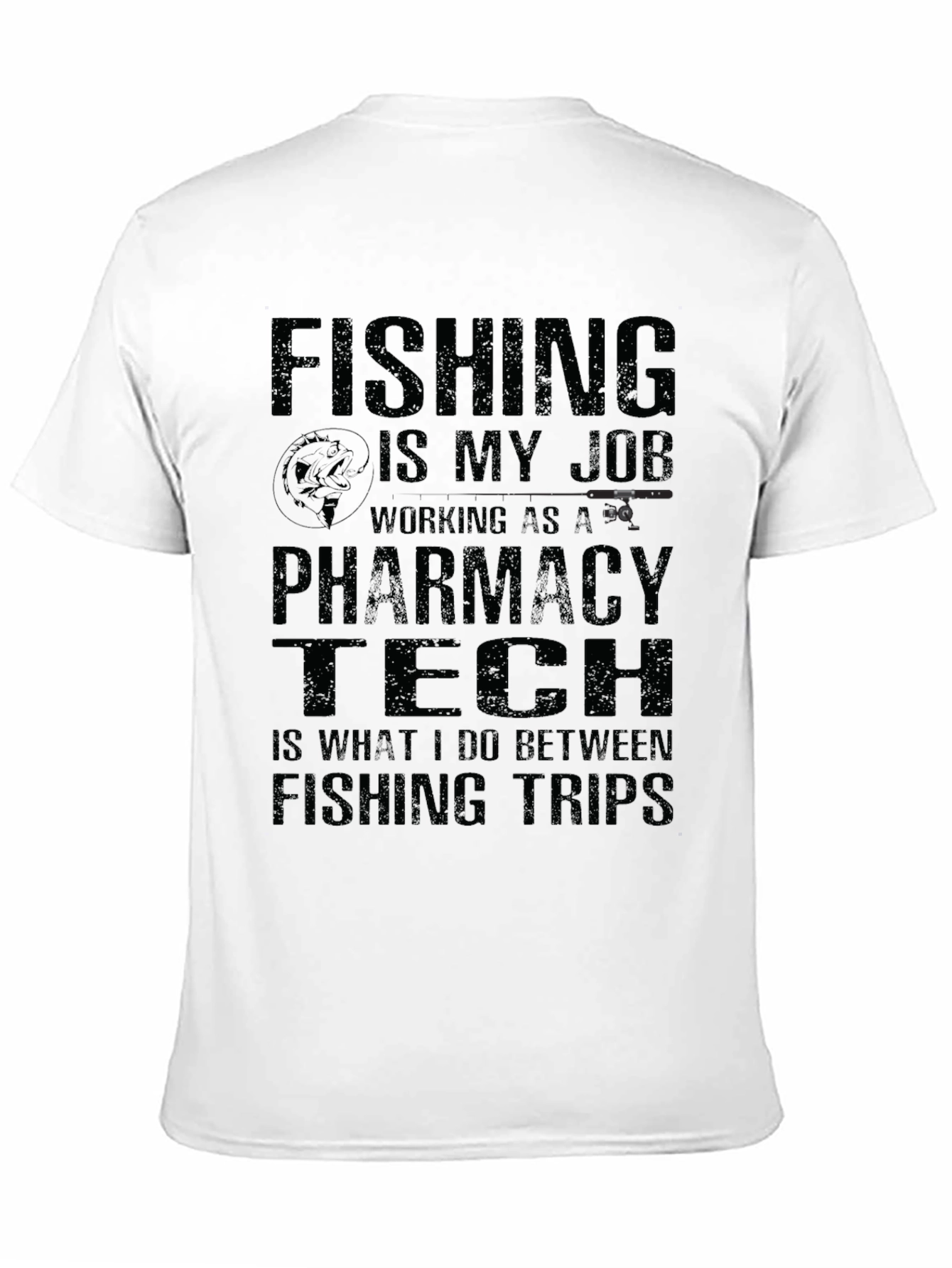Fishing Pharmacy Tech T-Shirt