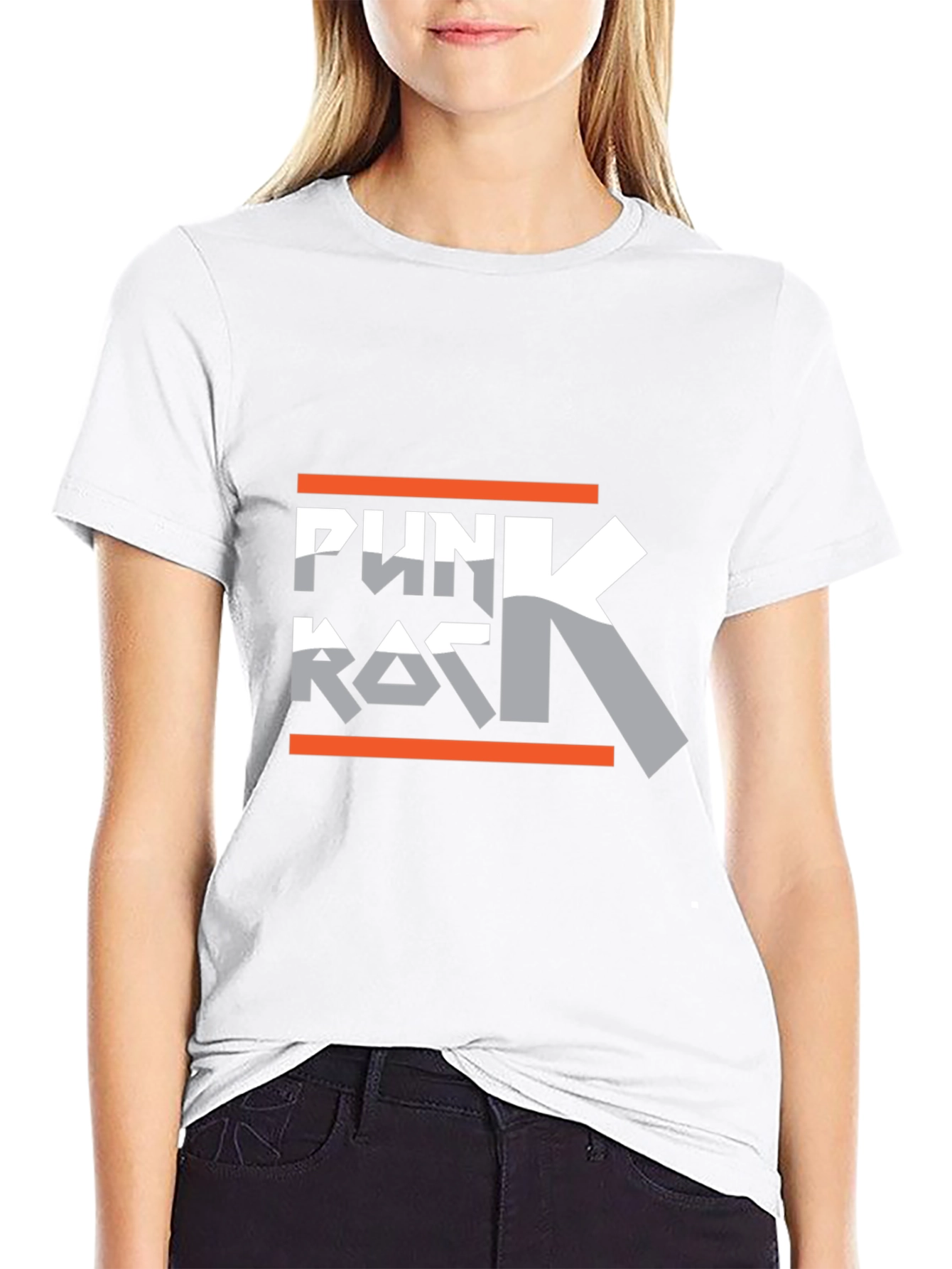 Punk Rock Graphic Tee - Bold Statement Style