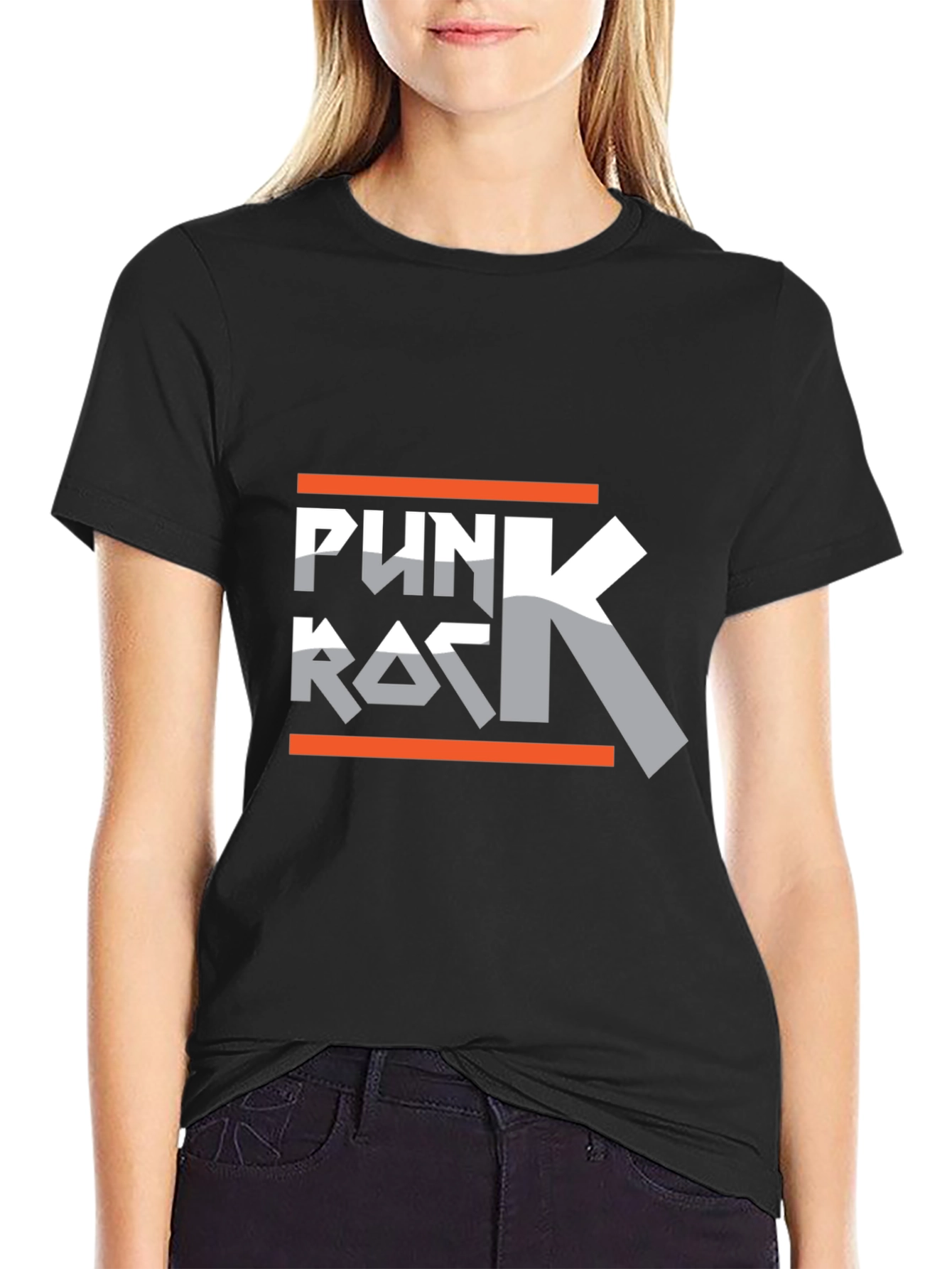 Punk Rock Graphic Tee - Bold Statement Style