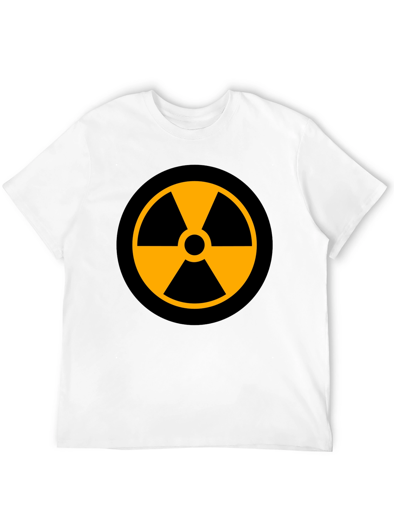 Radioactive Symbol Graphic Print T-Shirt