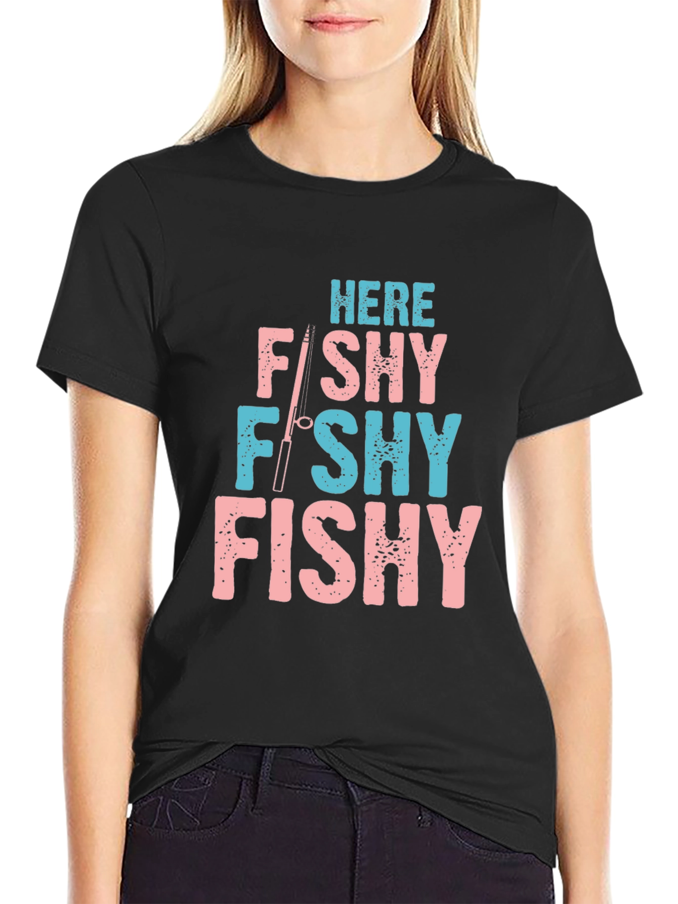 Here Fishy Fishy Fishing T-Shirt