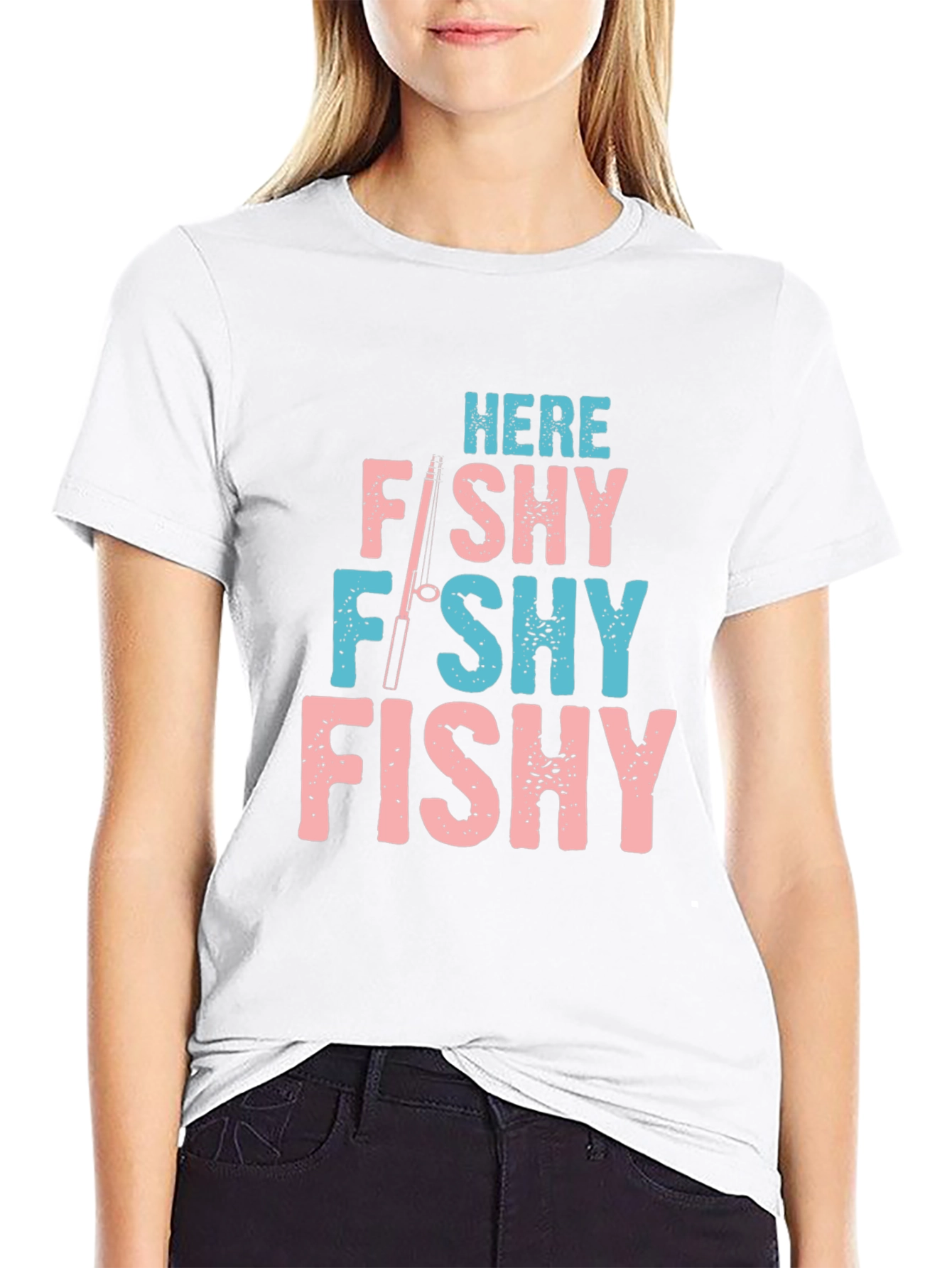 Here Fishy Fishy Fishing T-Shirt
