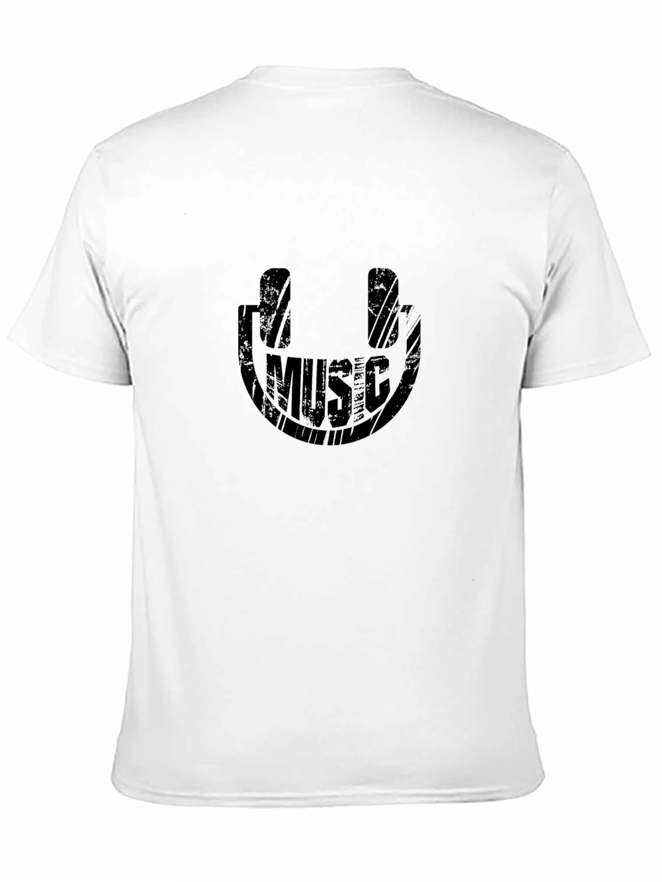 Music Lovers Graphic Tee - Stylish Black T-Shirt