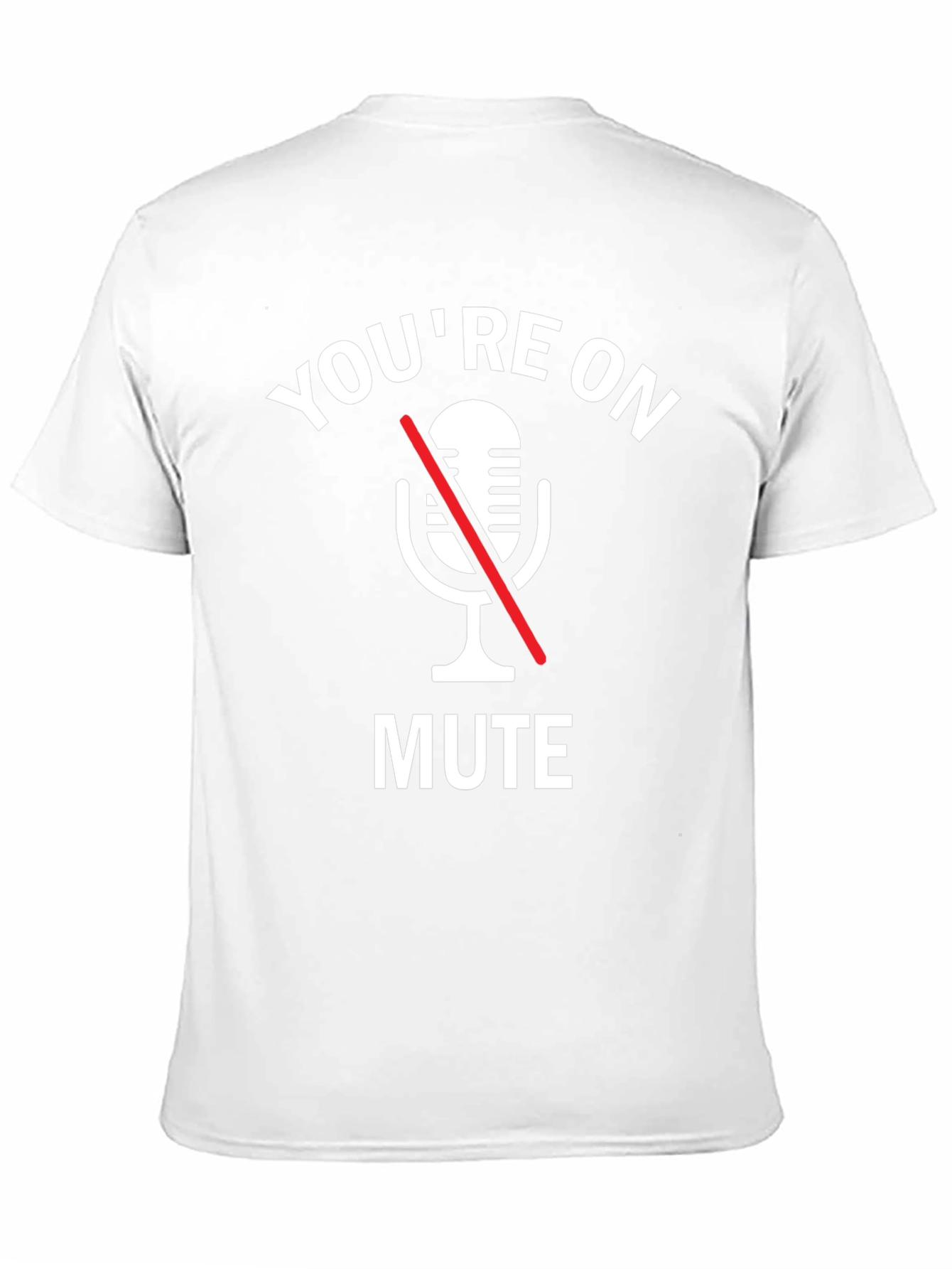 Youre on Mute Black Graphic Tee