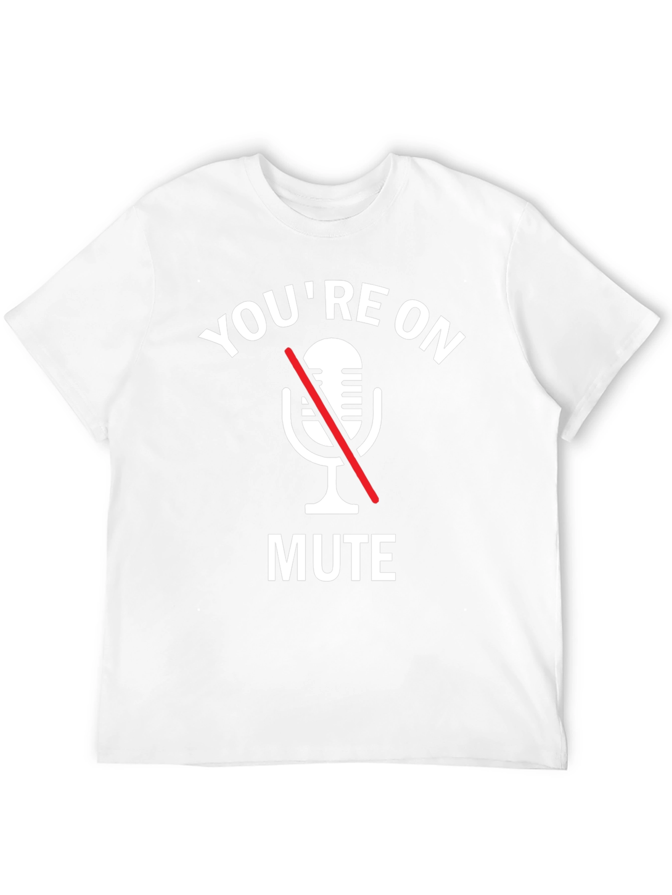 Youre on Mute Black Graphic Tee