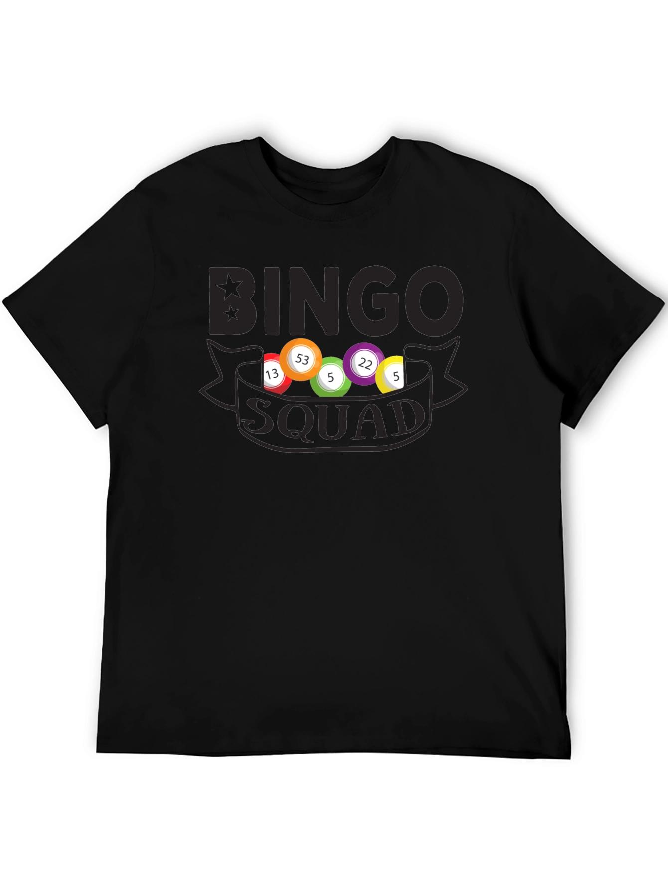 Bingo Squad T-Shirt - Lucky Numbers Tee