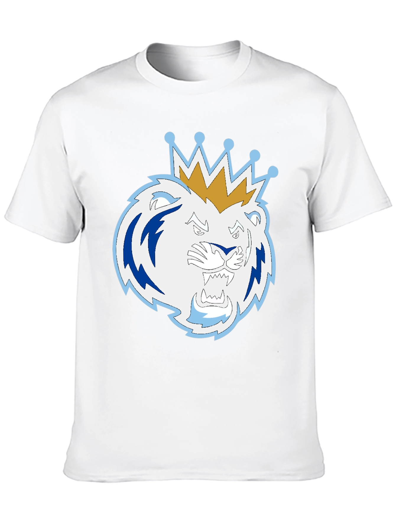 King Lion Graphic T-Shirt - Black Tee