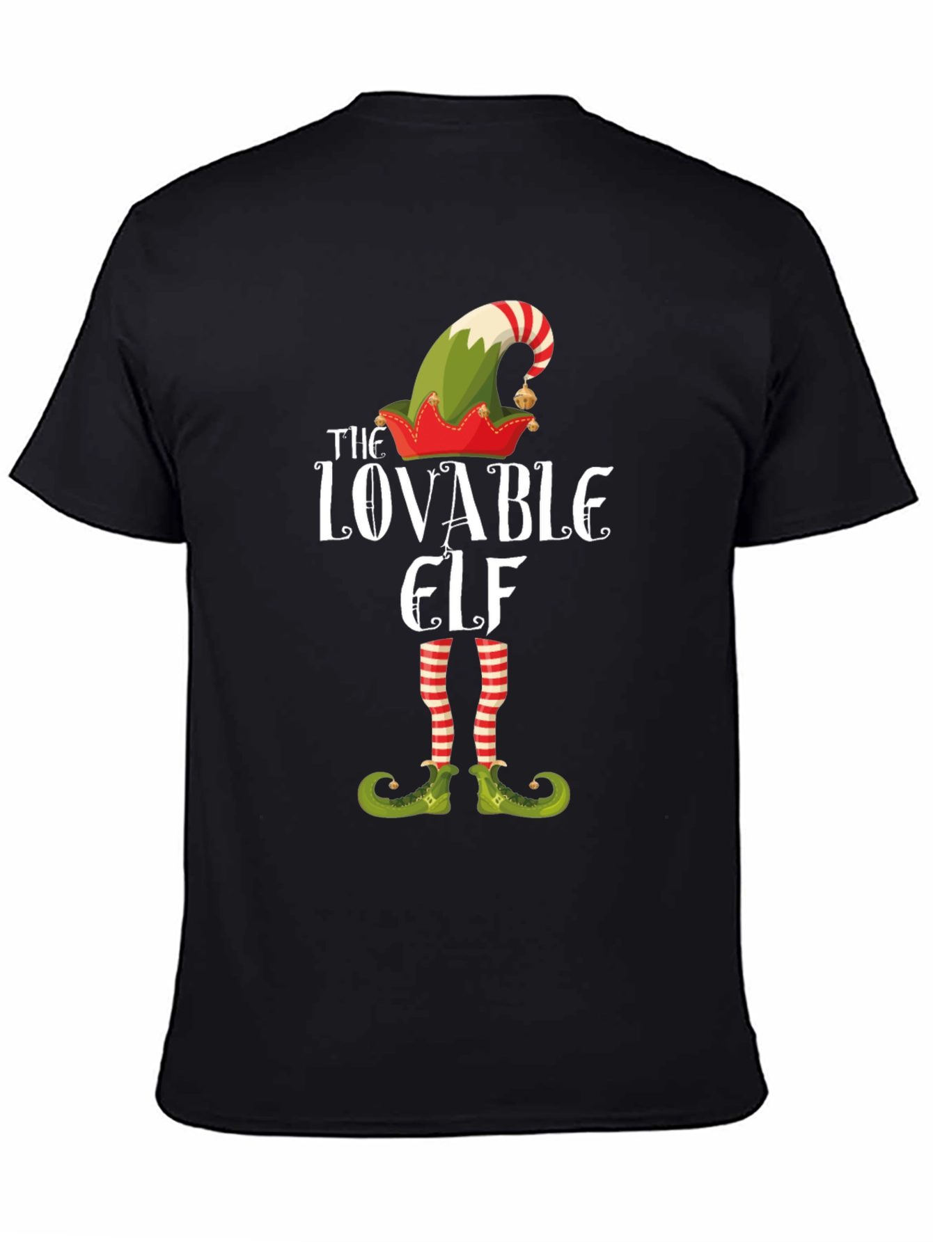 Lovable Elf T-Shirt - Christmas Holiday Tee