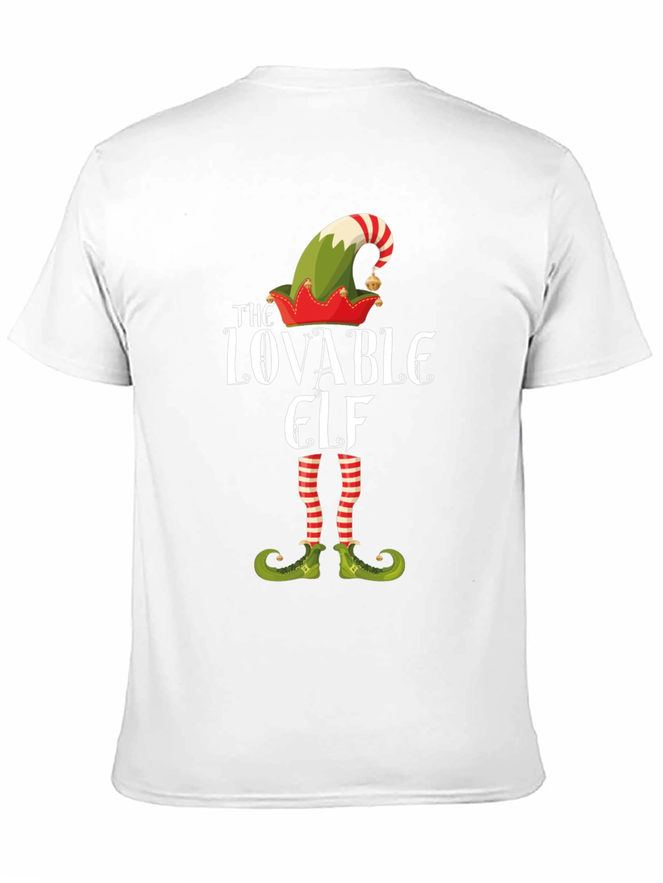 Lovable Elf T-Shirt - Christmas Holiday Tee