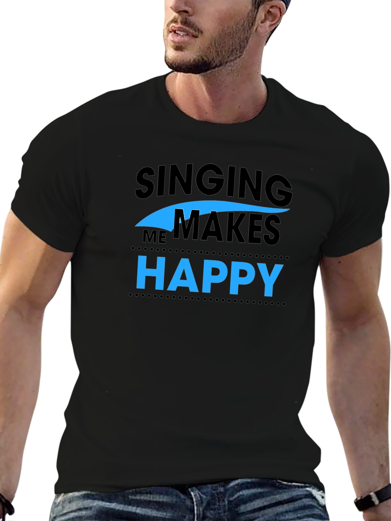 Singing Makes Me Happy T-Shirt