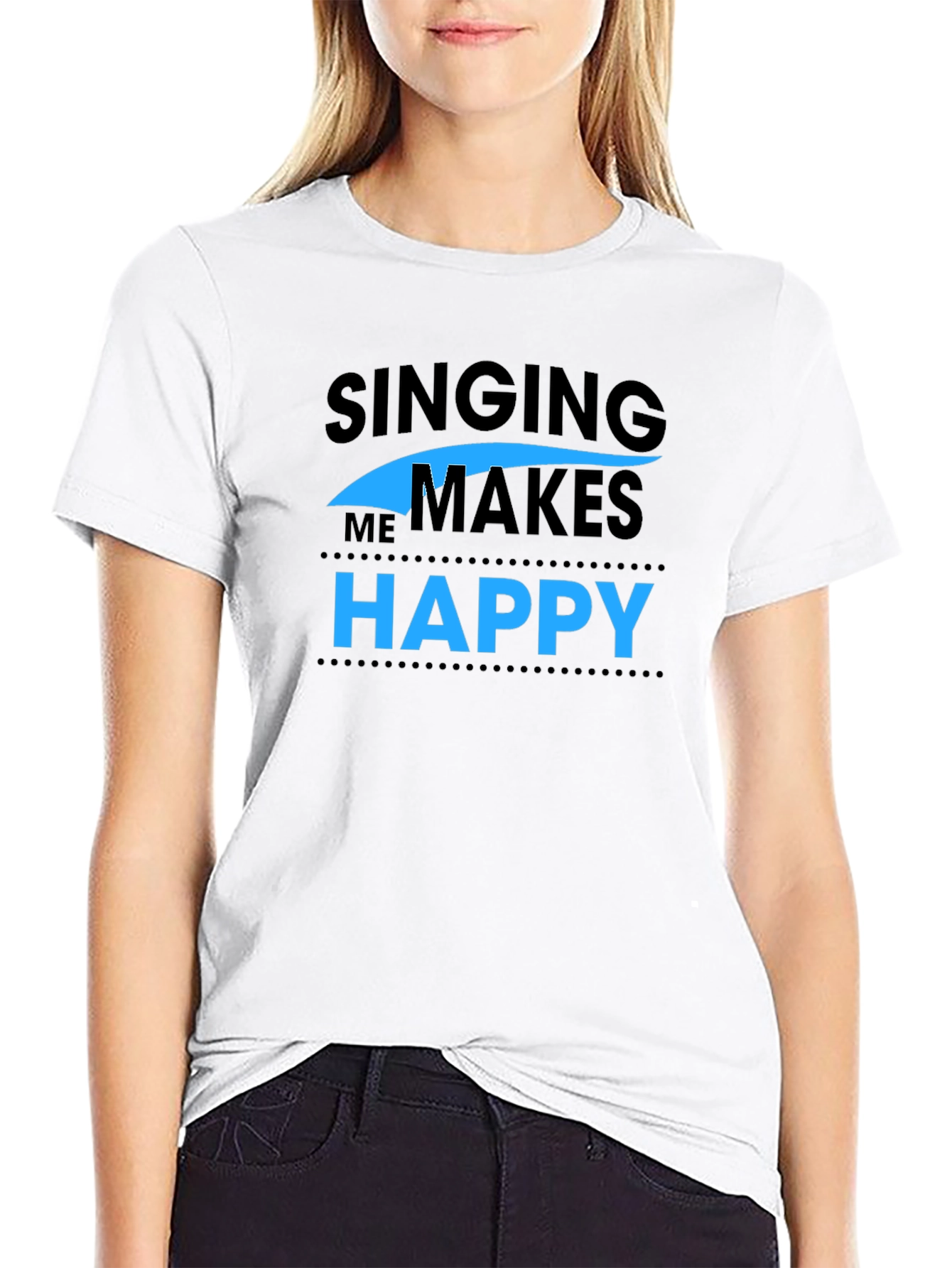 Singing Makes Me Happy T-Shirt