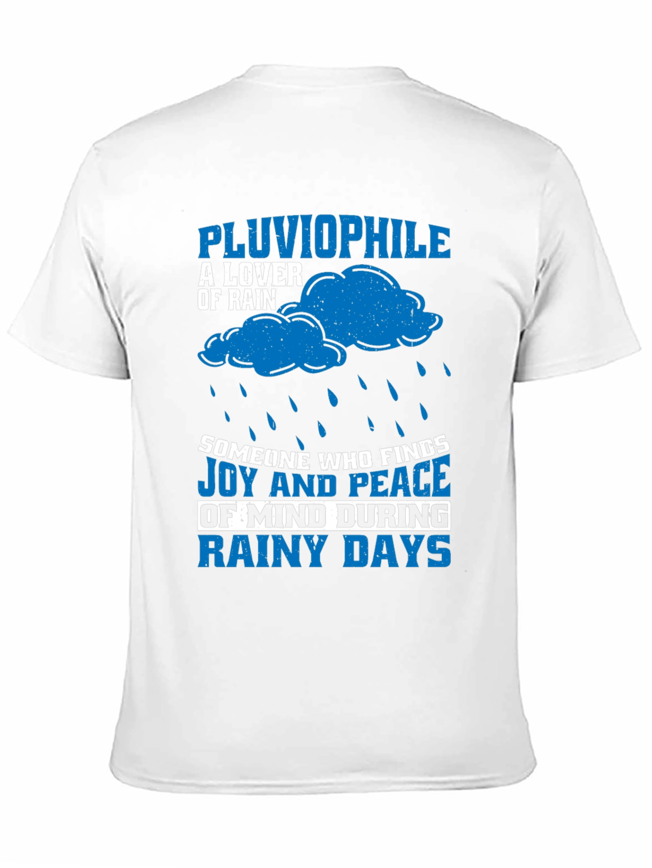 Pluviophile Rain Lover Graphic T-Shirt
