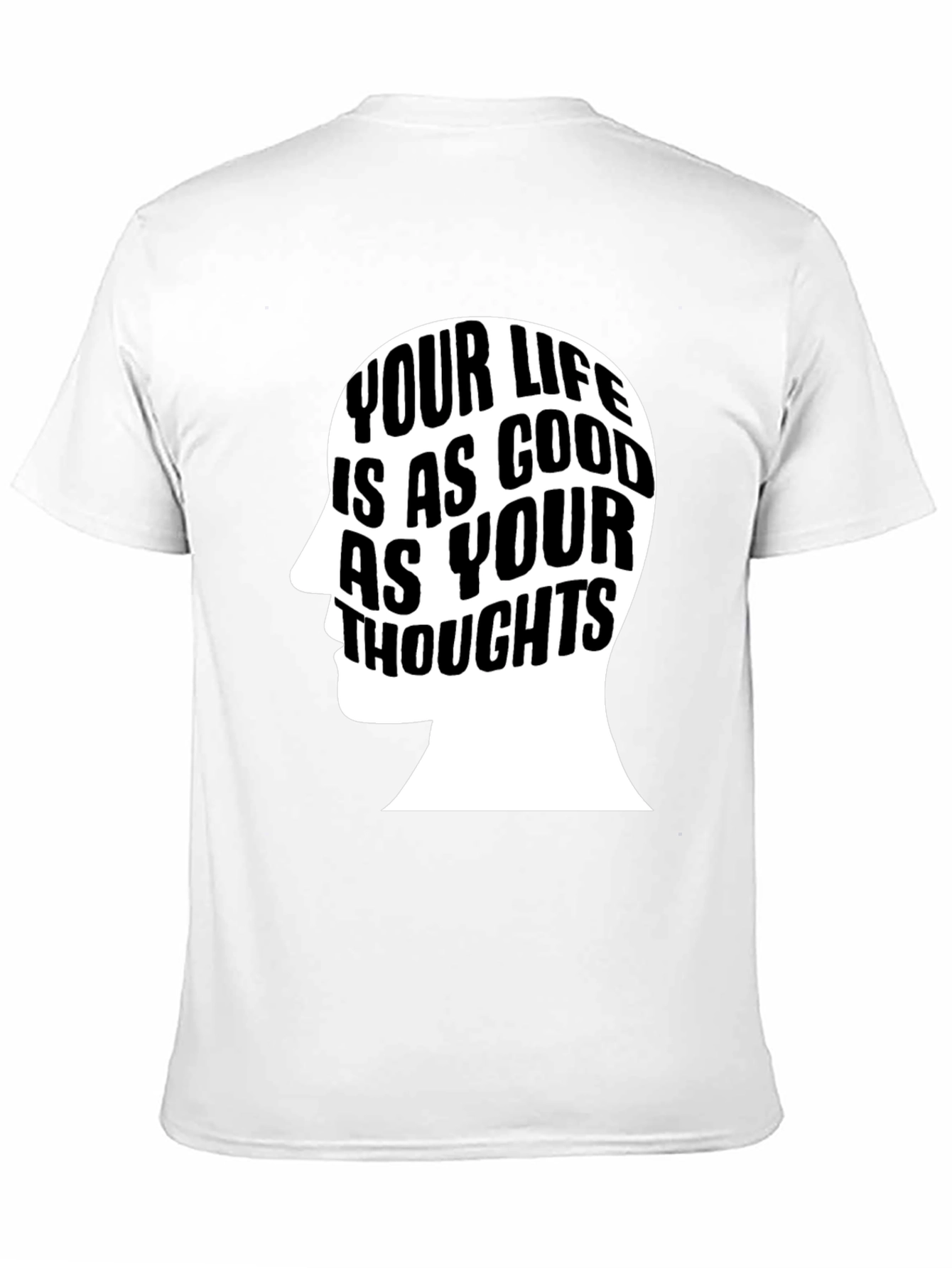 Motivational Your Life T-Shirt - Black
