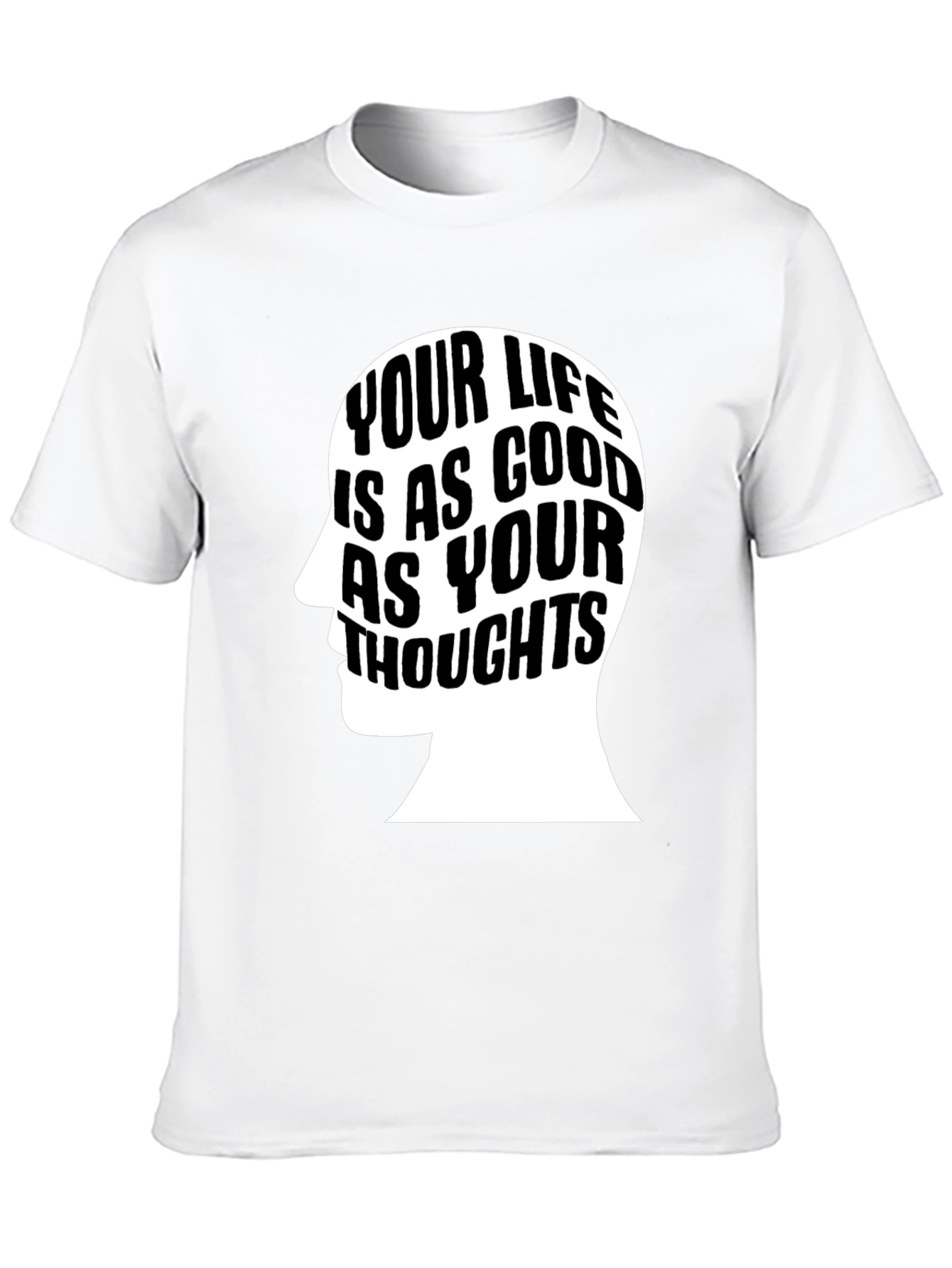 Motivational Your Life T-Shirt - Black