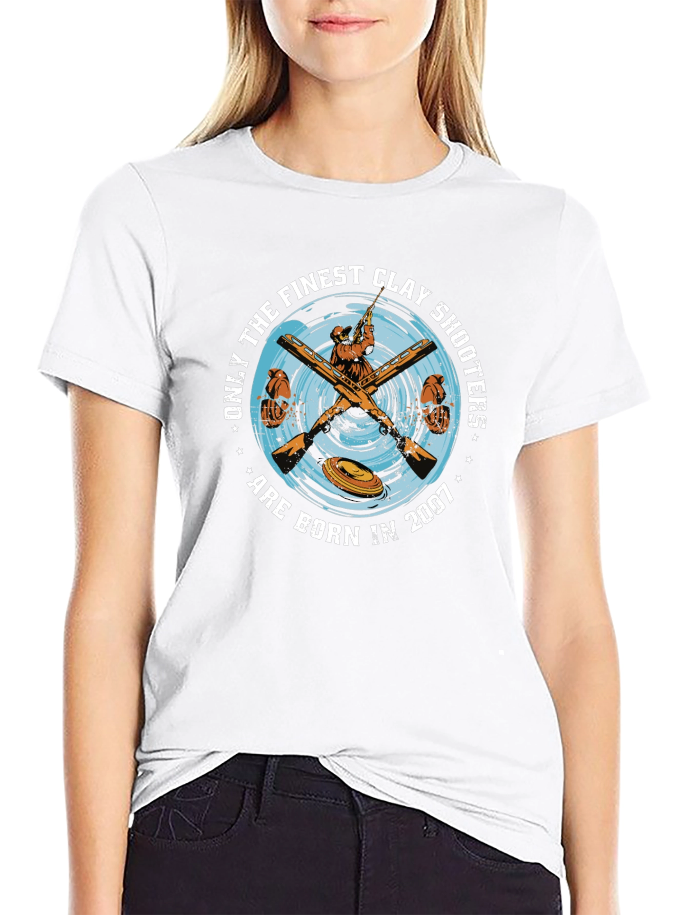 Finest Clay Shooters T-Shirt - Born in 2007