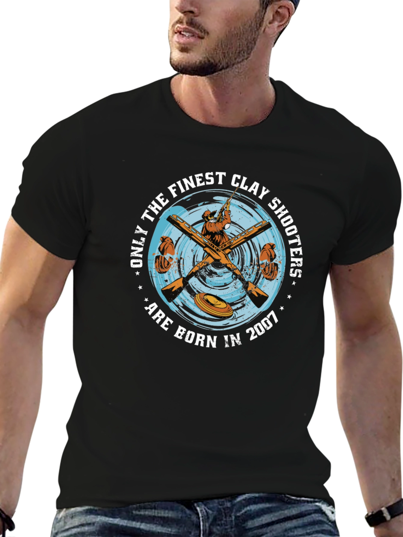 Finest Clay Shooters T-Shirt - Born in 2007