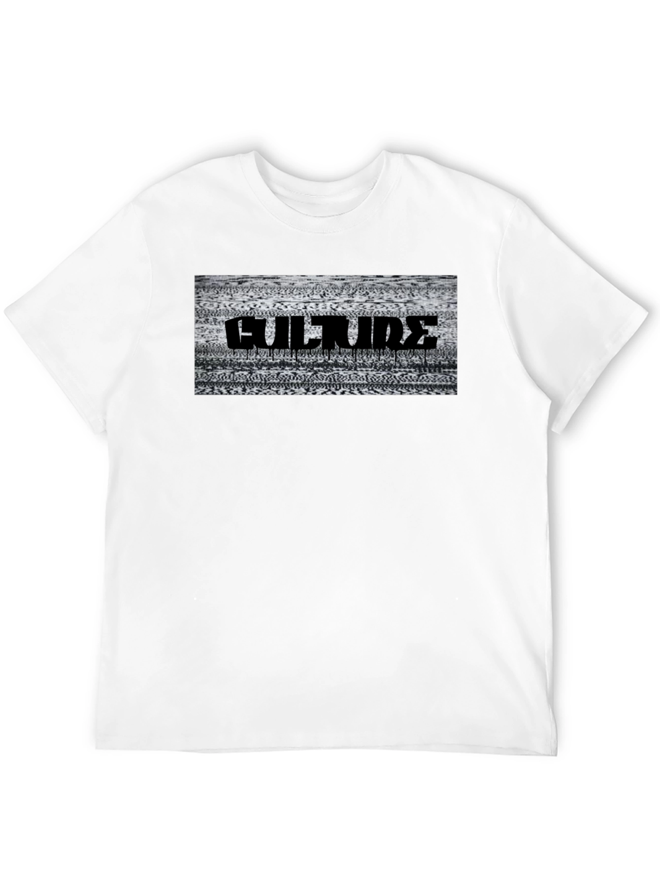 Culture Drip Black Graphic T-Shirt