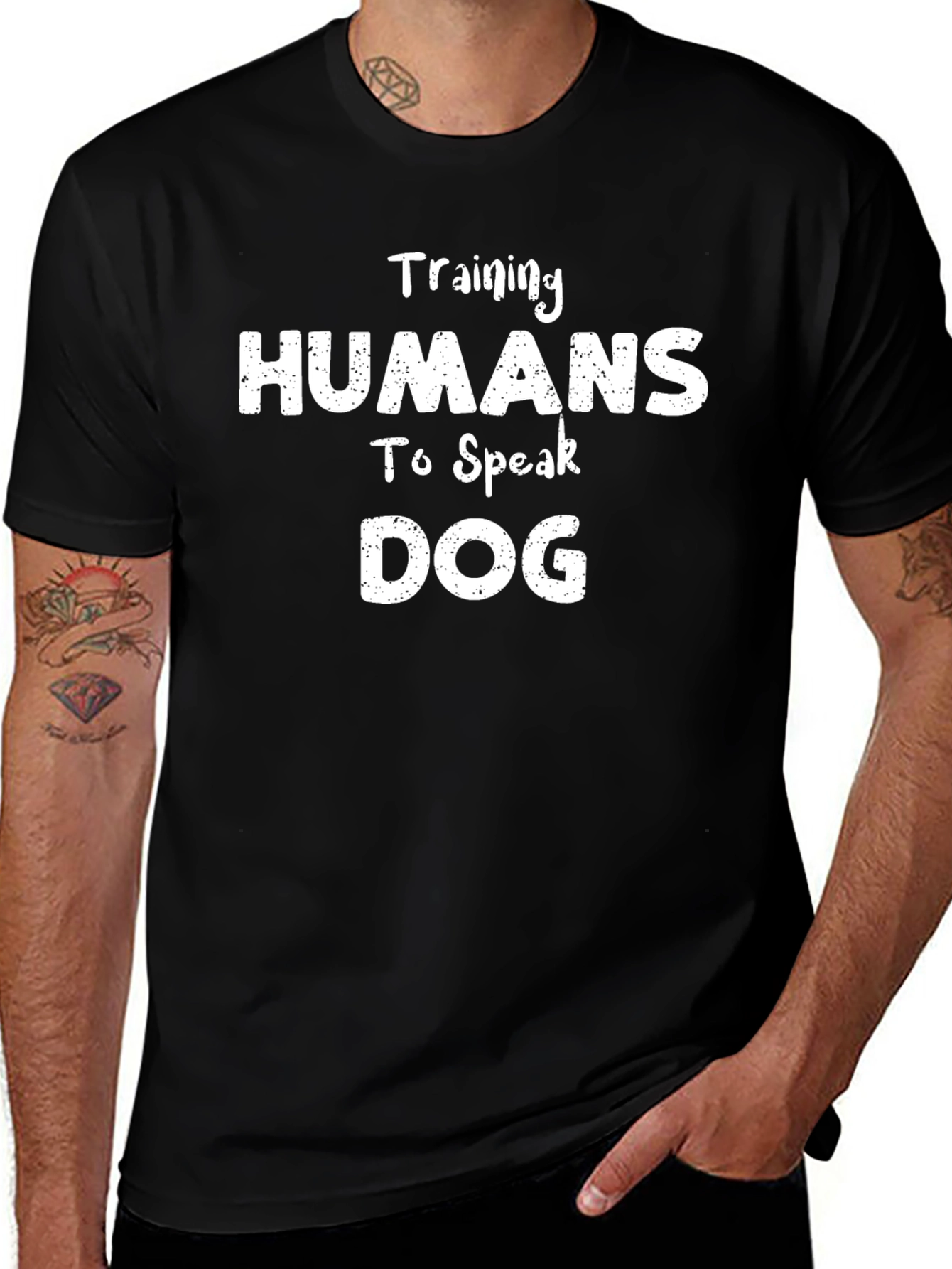 Training Humans To Speak Dog Graphic Tee