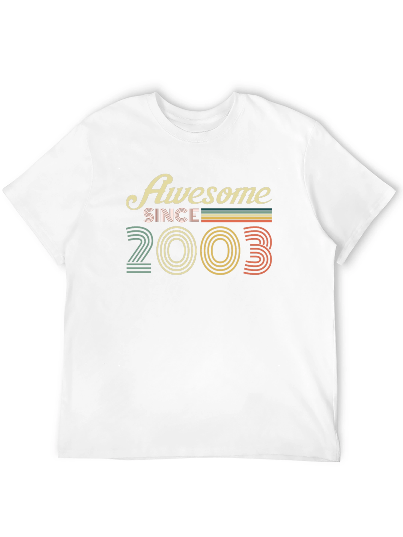 Awesome Since 2003 Black T-Shirt