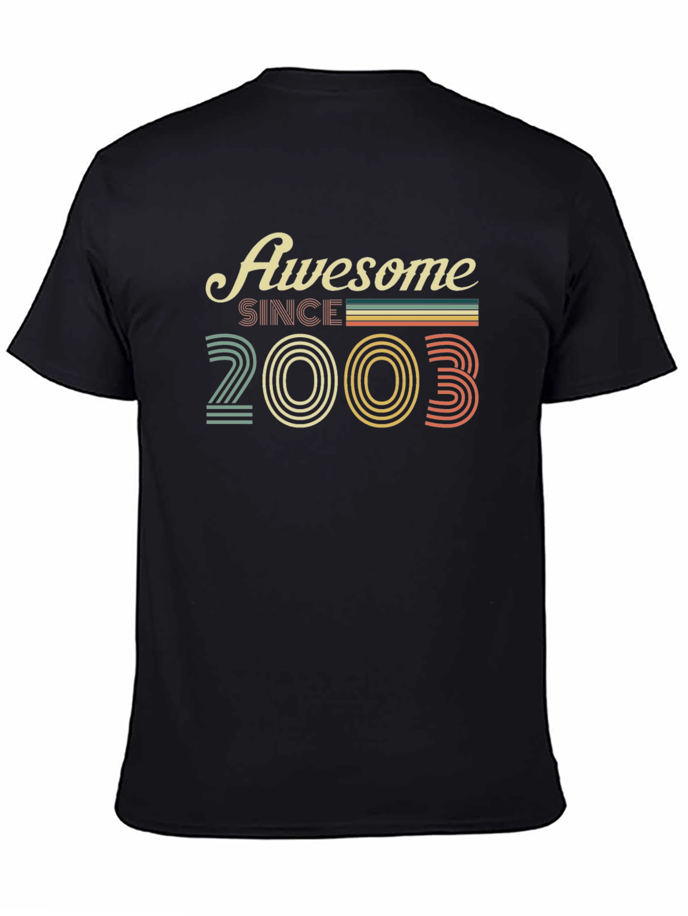 Awesome Since 2003 Black T-Shirt