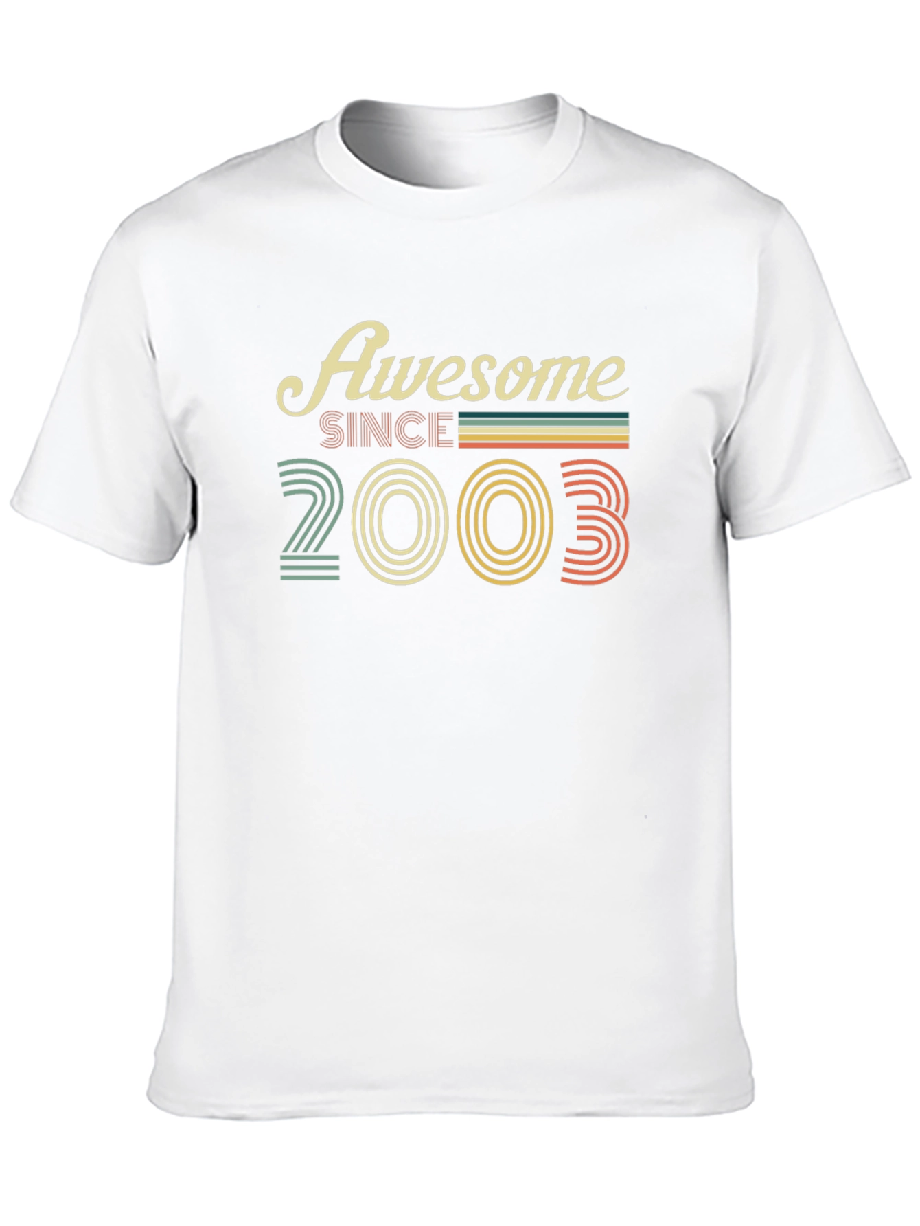 Awesome Since 2003 Black T-Shirt