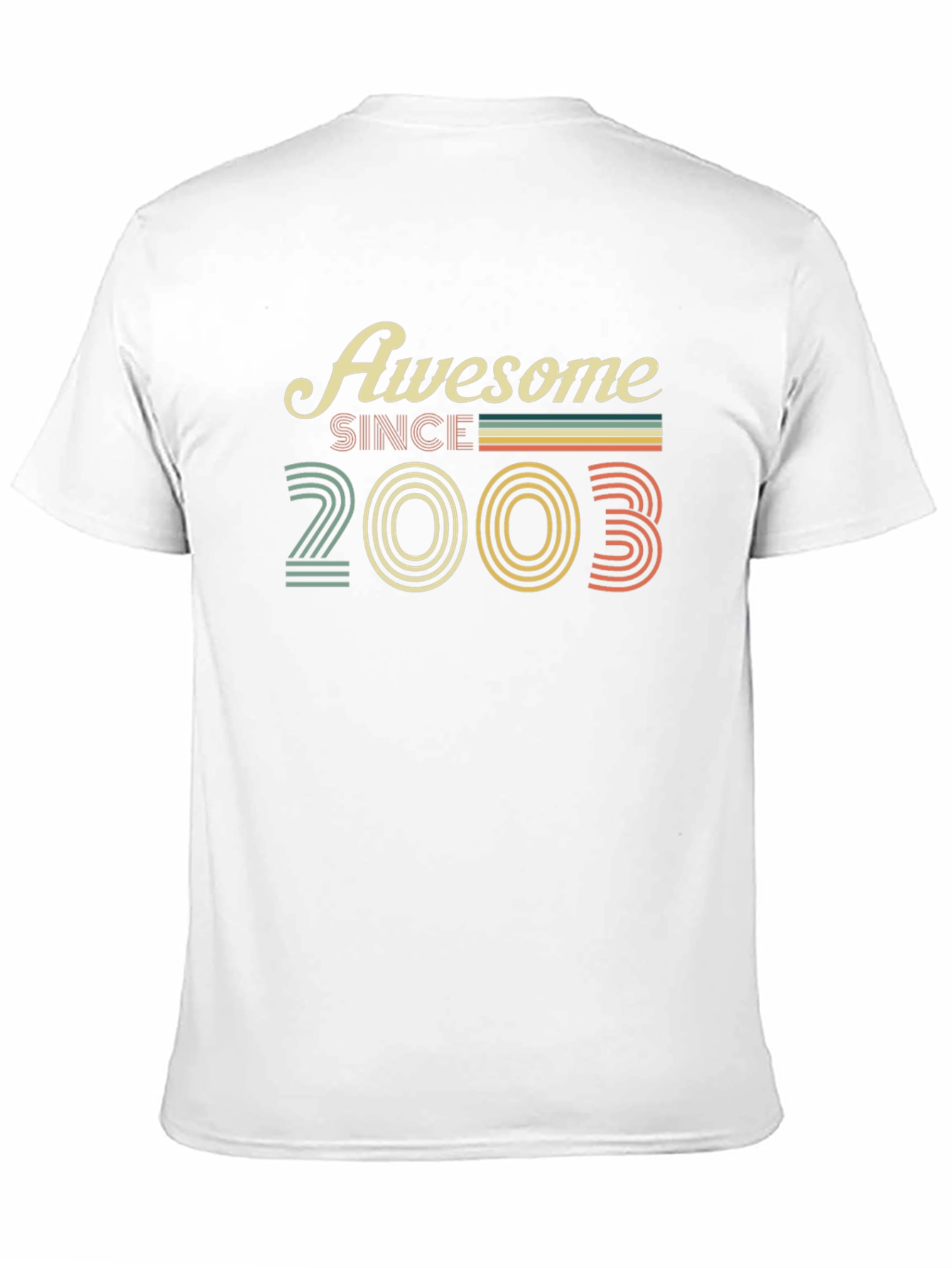 Awesome Since 2003 Black T-Shirt