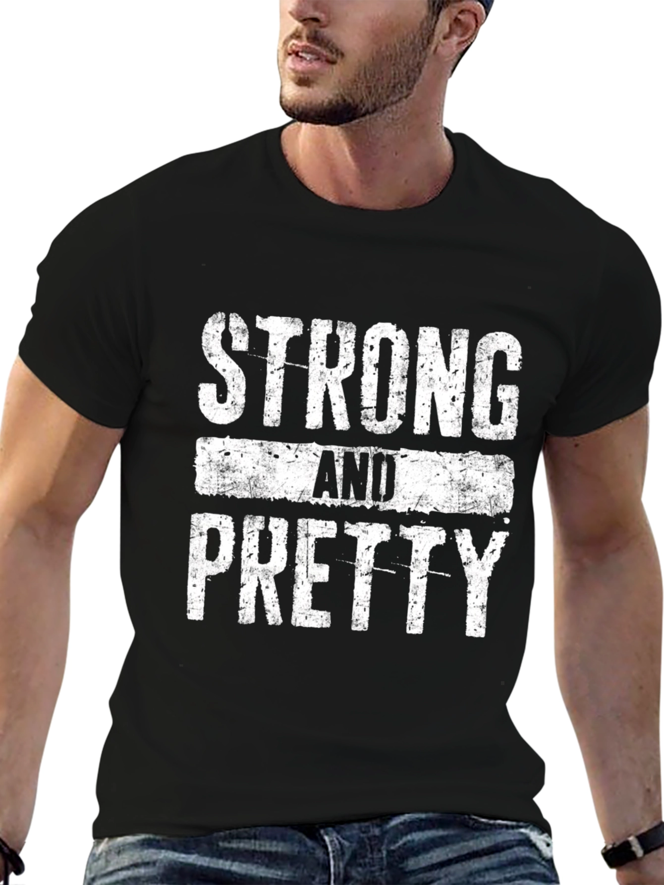 Strong and Pretty Graphic T-Shirt