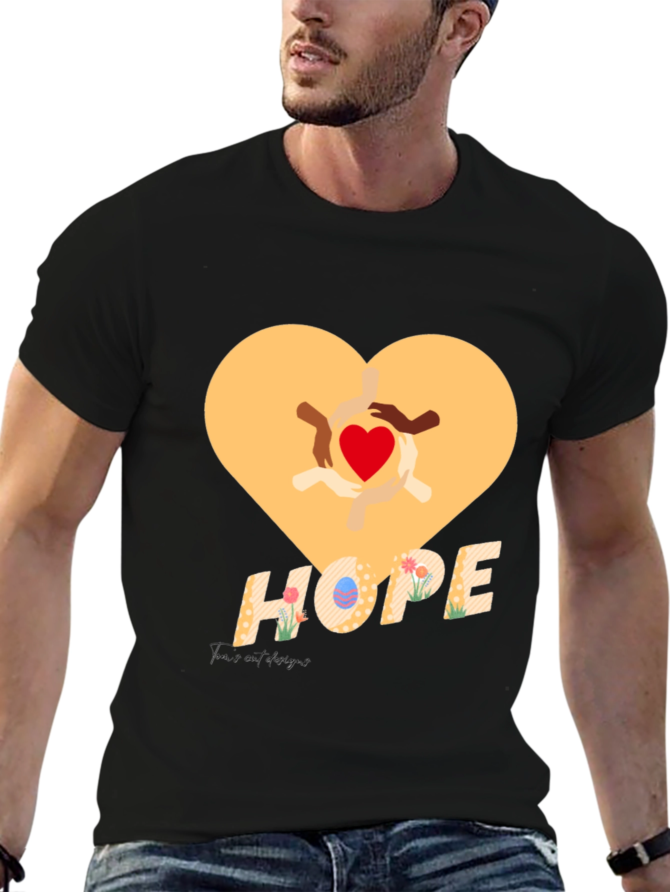 Hopeful Heart Graphic Tee