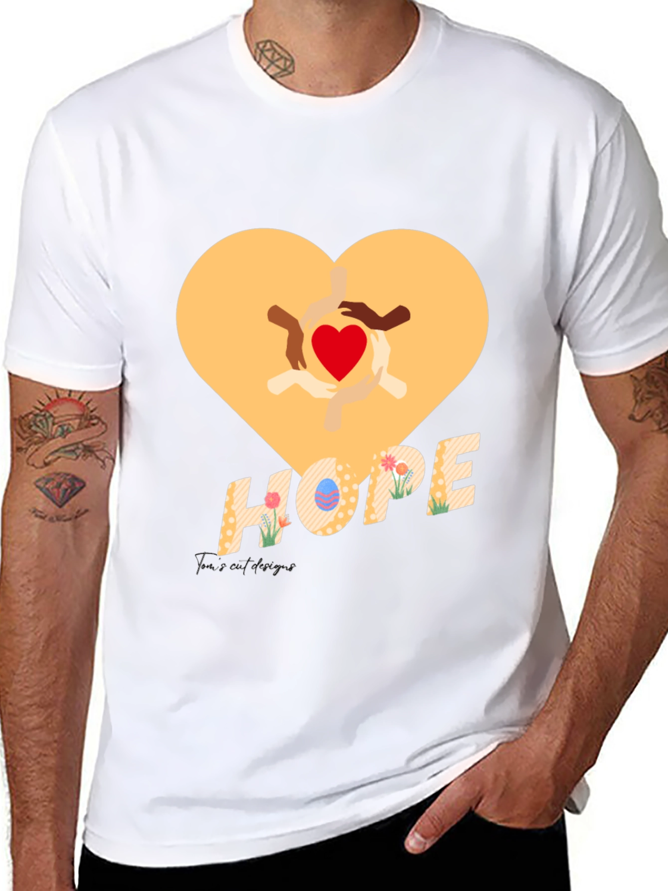 Hopeful Heart Graphic Tee