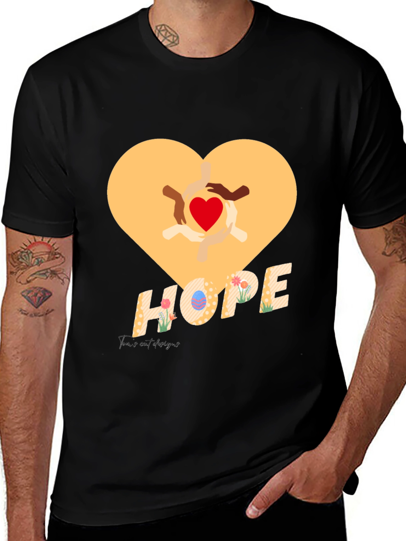 Hopeful Heart Graphic Tee