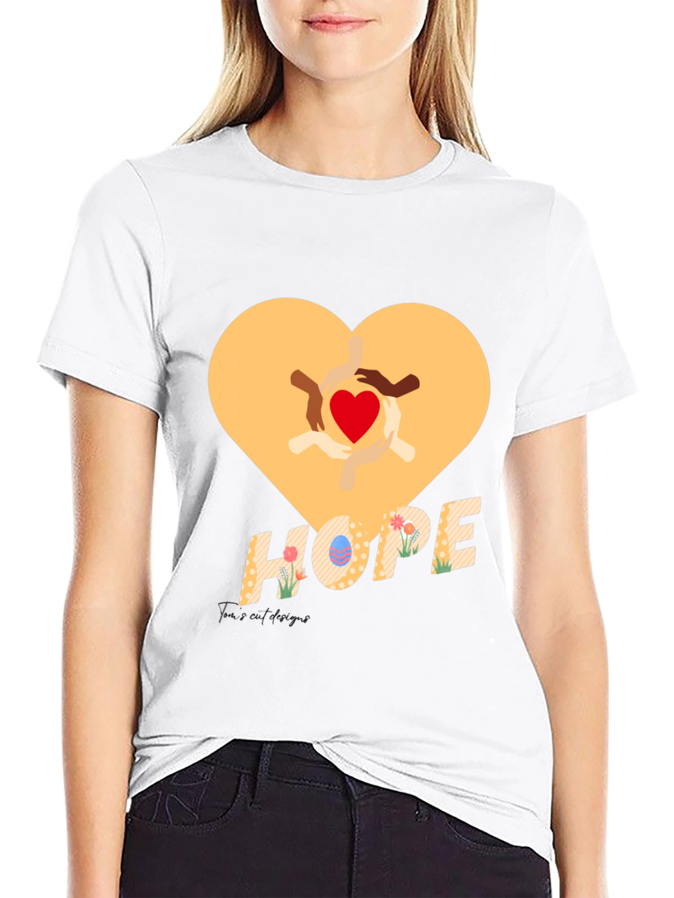 Hopeful Heart Graphic Tee